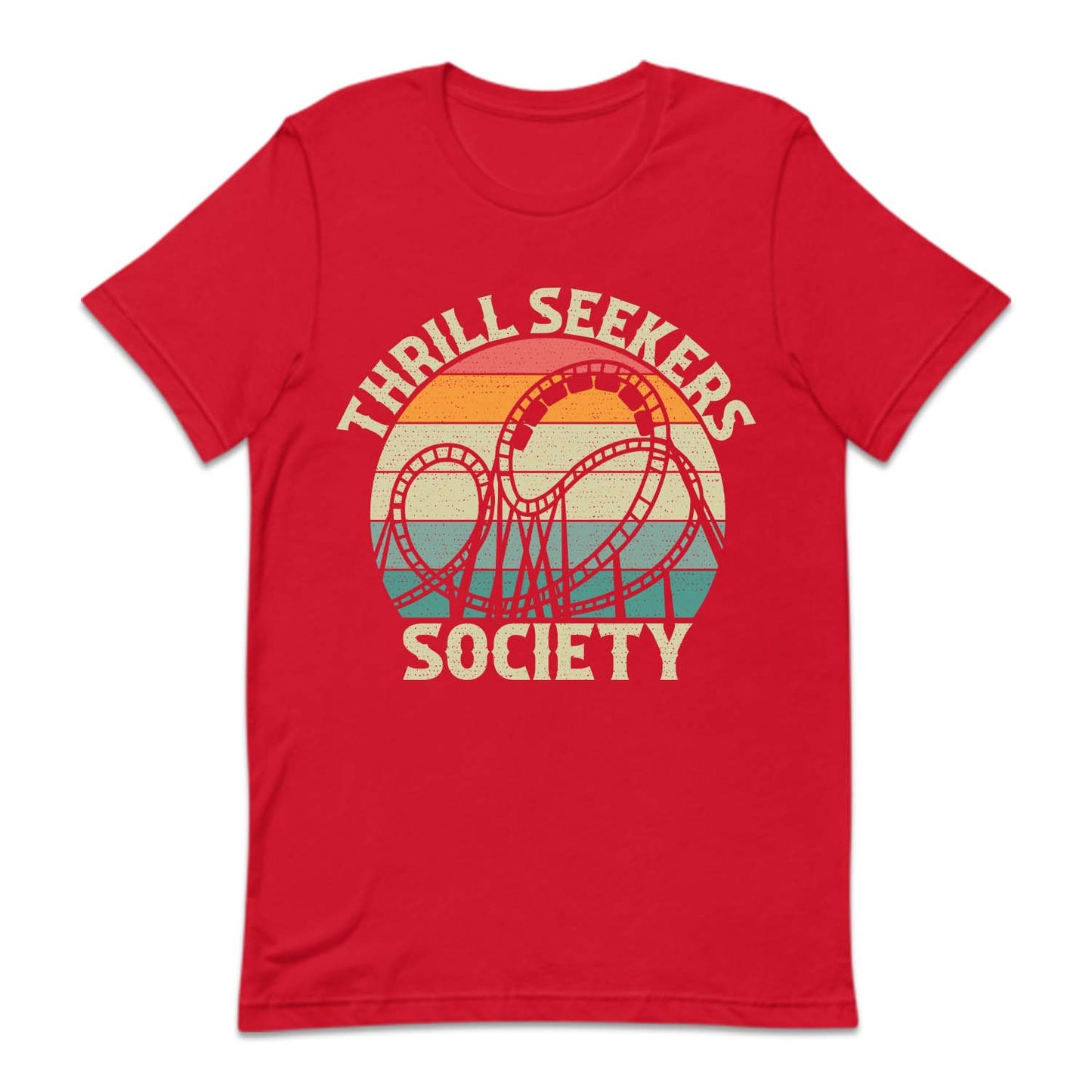 Roller Coaster Thrill Seeker Society Theme Park Ride Lover | PRODUCT CODE: TRLHSKRECO