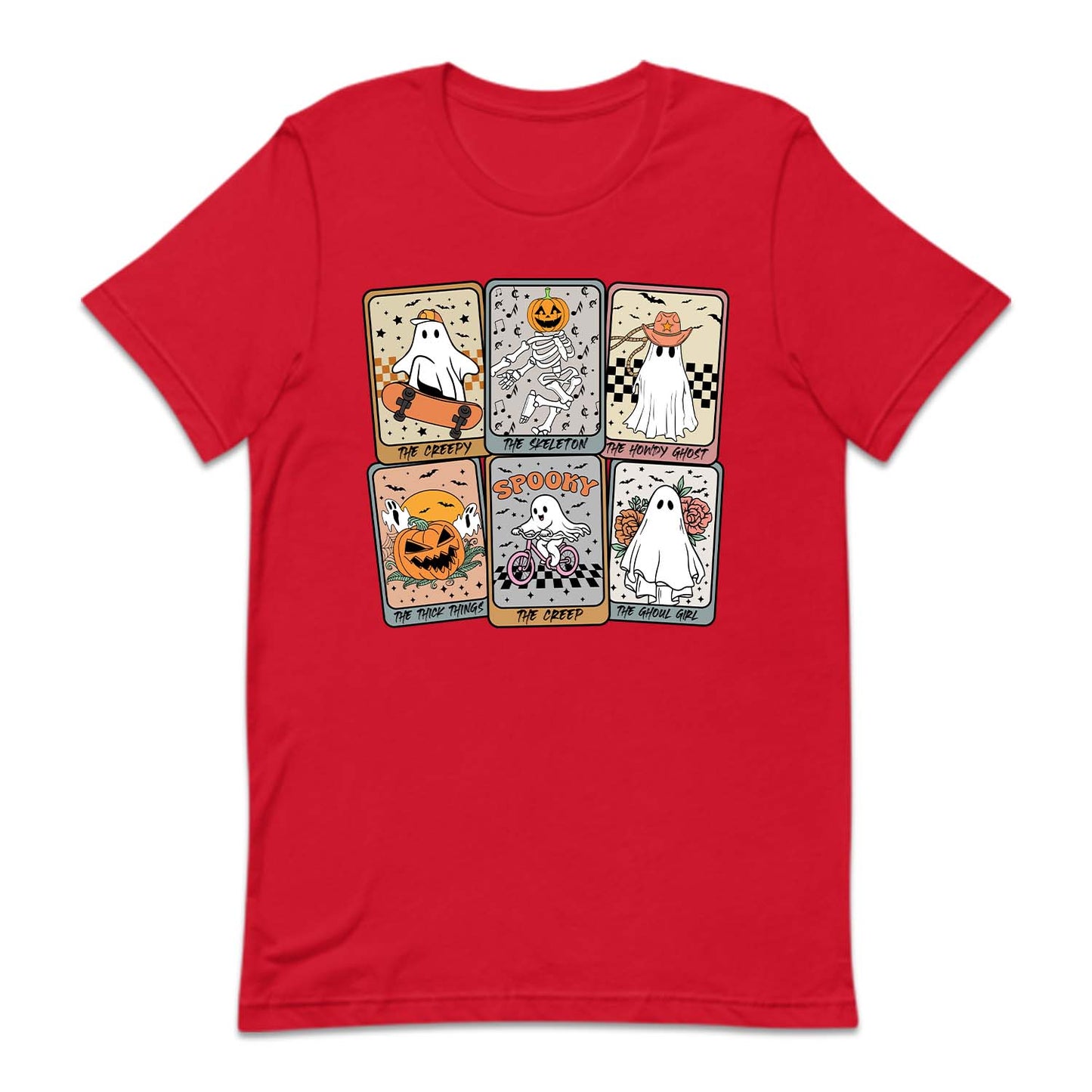 Retro Halloween Ghost Tarot Cards Spooky Ghostly Season | PRODUCT CODE: HLWGSOTHR