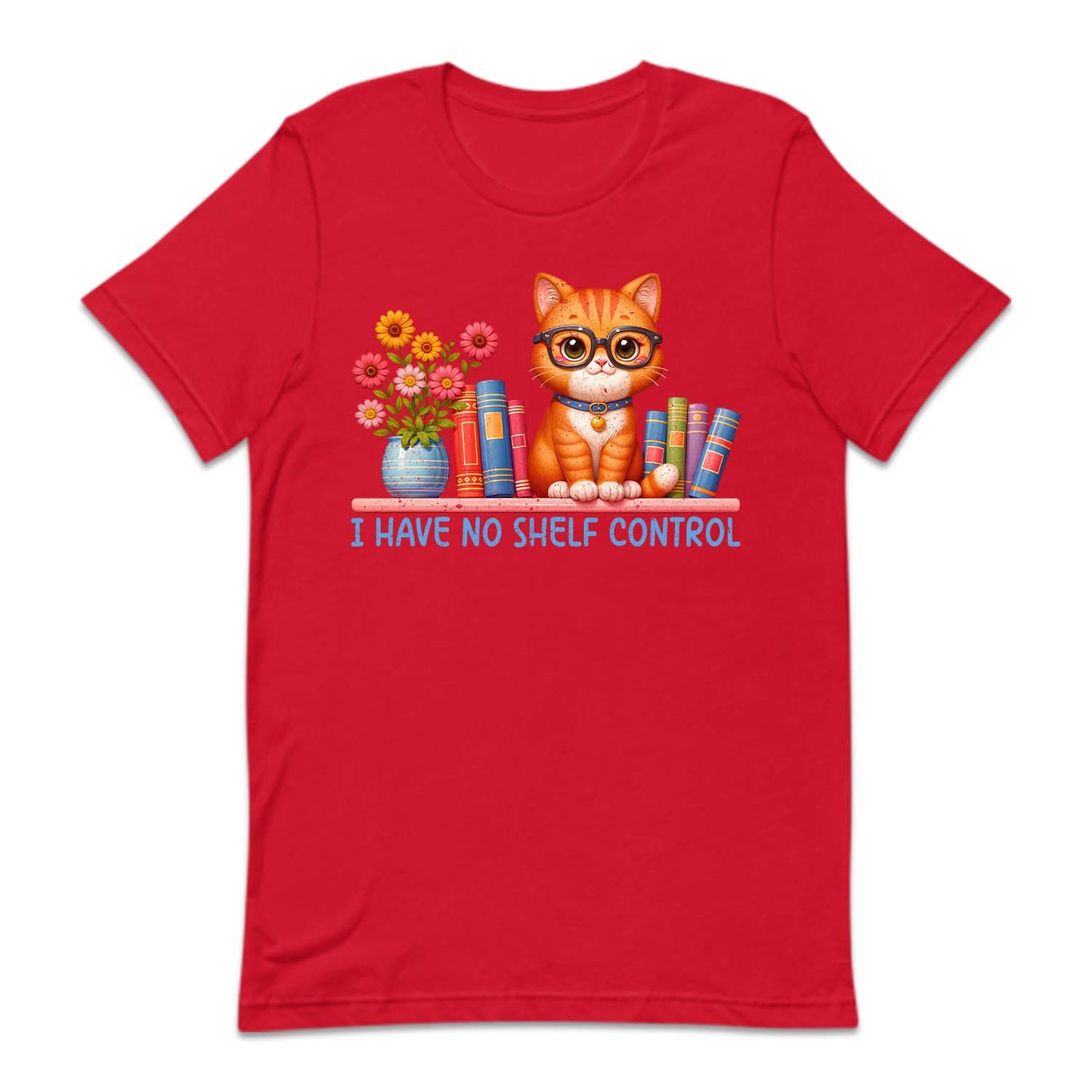 I Have No Shelf Control Cat and Books | PRODUCT CODE: HVNSHLFCN