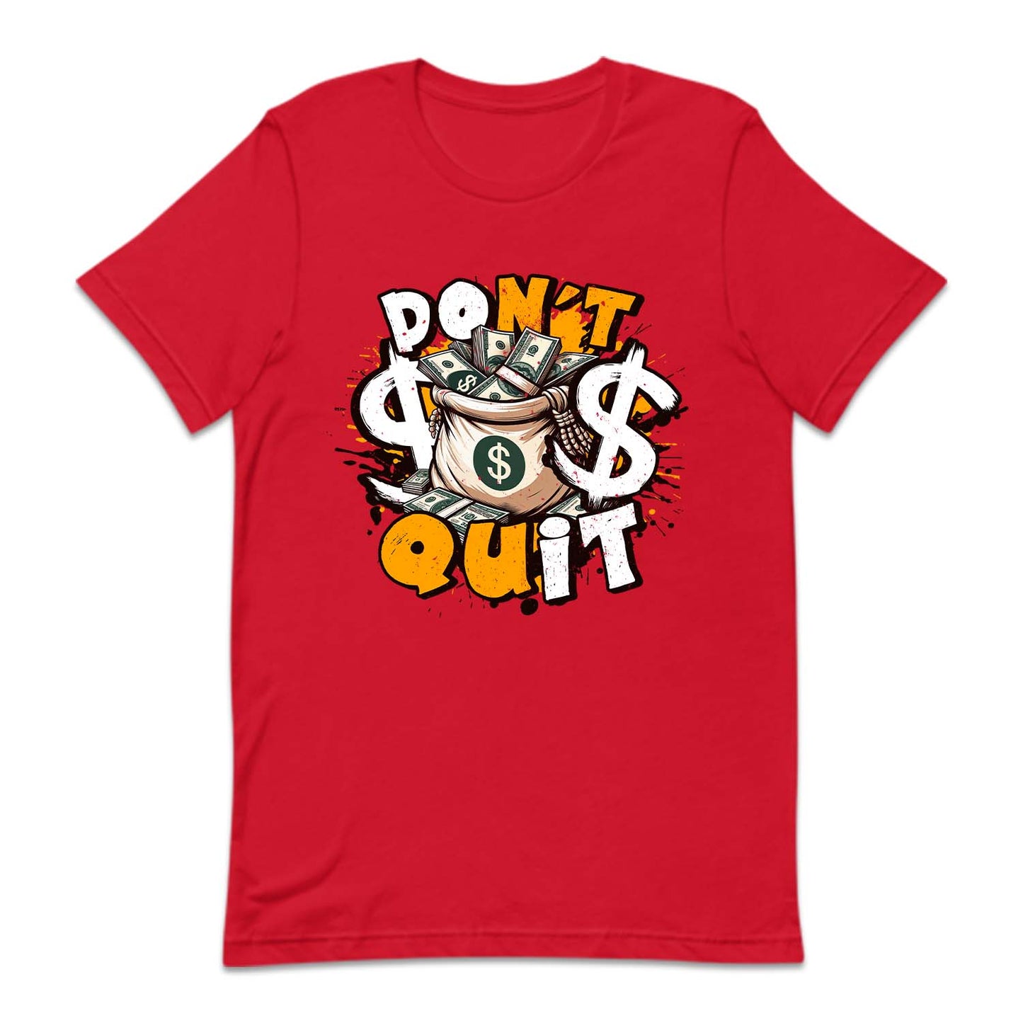 Don't Quit Money Bag Dream Chasers Inspirational Success | PRODUCT CODE: DTNQUMNBG