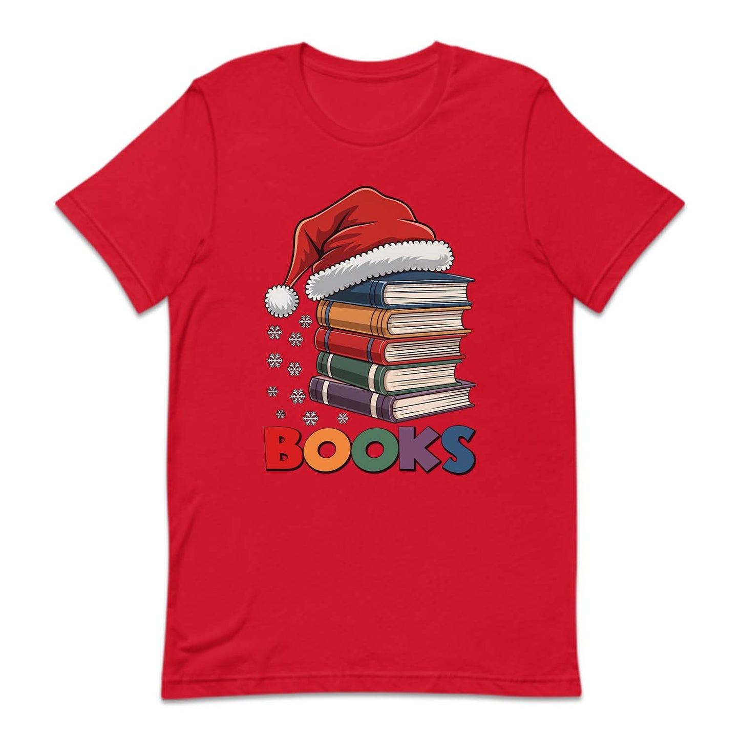 Christmas Books With Santa Hat Merry Bookmas Xmas Reading | PRODUCT CODE: CHTRBKSAFTM