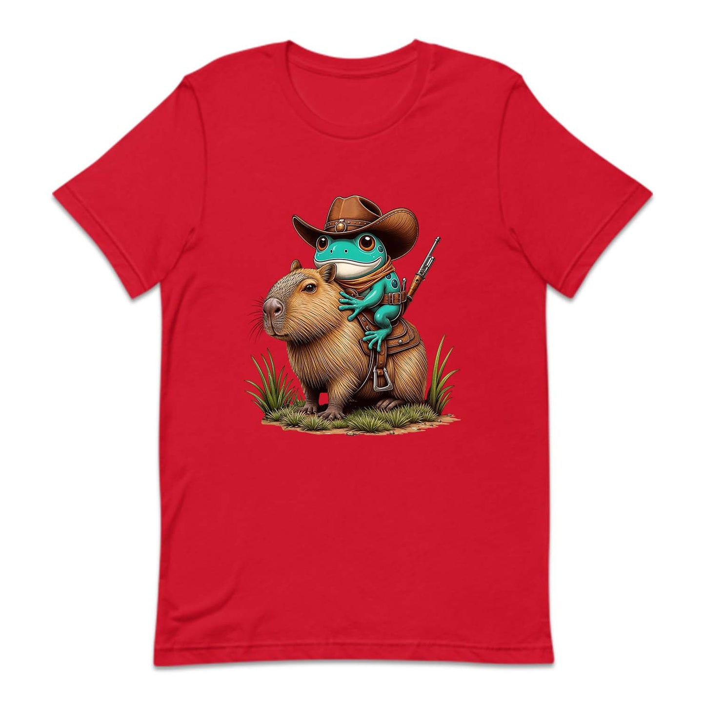 Western Cowboy Frog & Capybara | PRODUCT CODE: CBWFRGBR