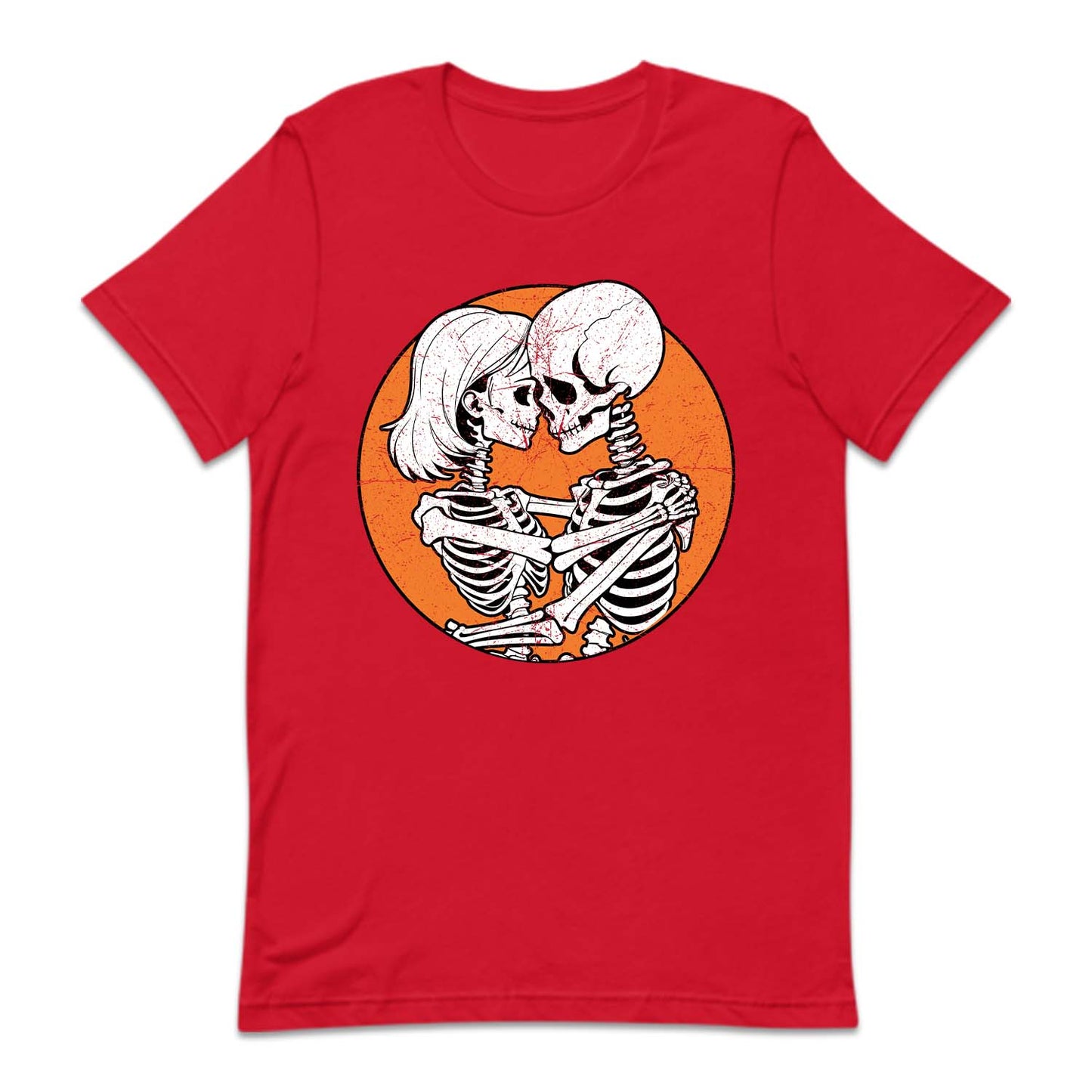 Eternal Love Skeletons Halloween Romantic Gothic Skeleton Couple | PRODUCT CODE: ETLVSKHGWN