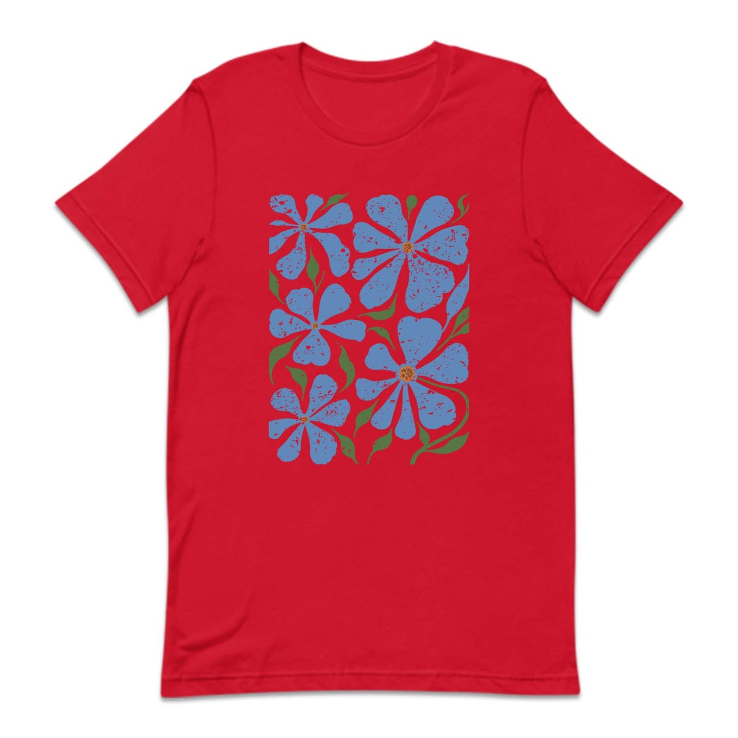Vintage Floral Boho Blue Daisy Flowers | PRODUCT CODE: DSYFLORBH