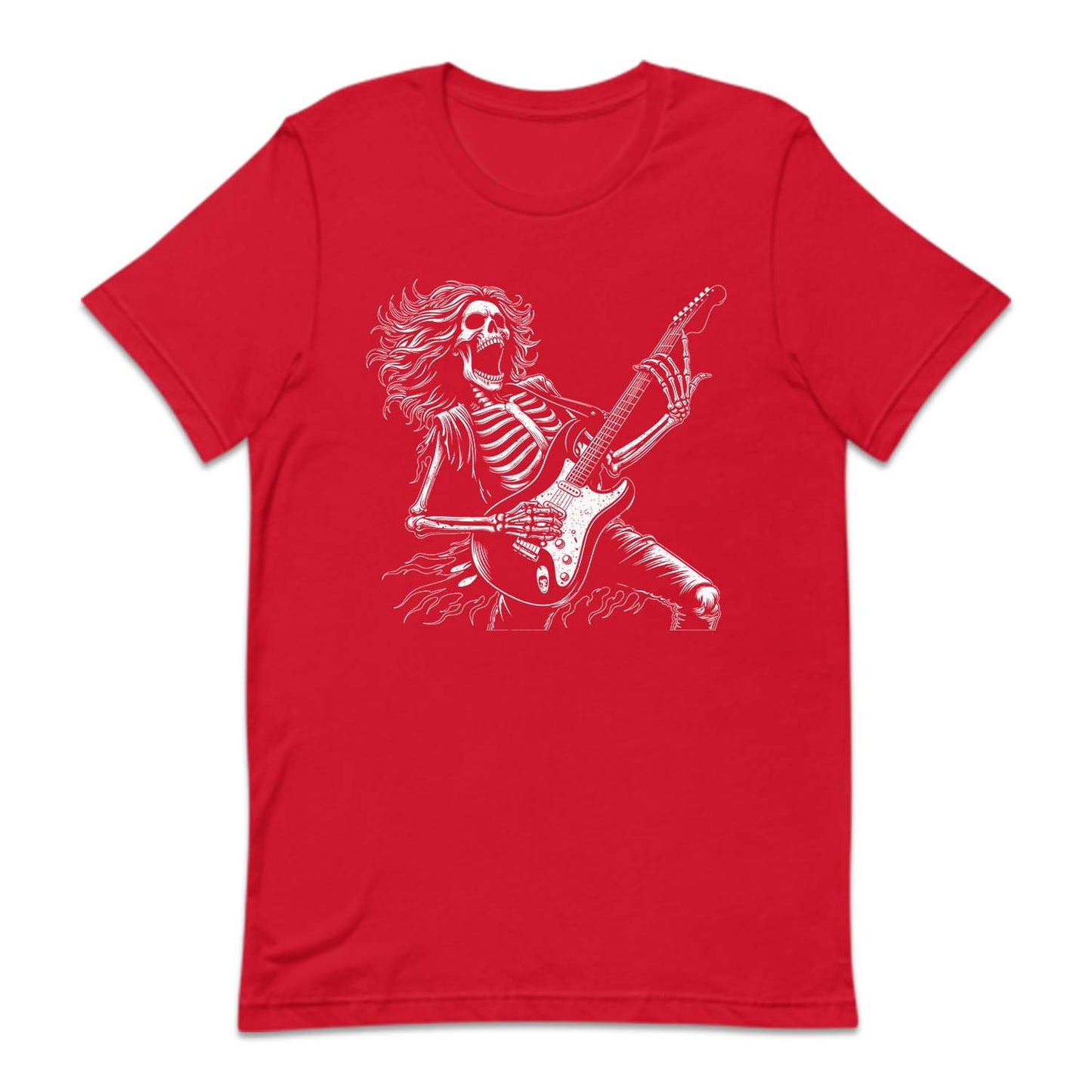 Vintage Rocker Skeleton Rock and Roll Band Boho Musician | PRODUCT CODE: VNGTRCKCLNP