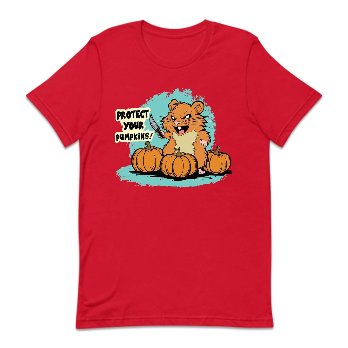 Protect Your Pumpkins Halloween Cute Hamster | PRODUCT CODE: PRTYUMHTS