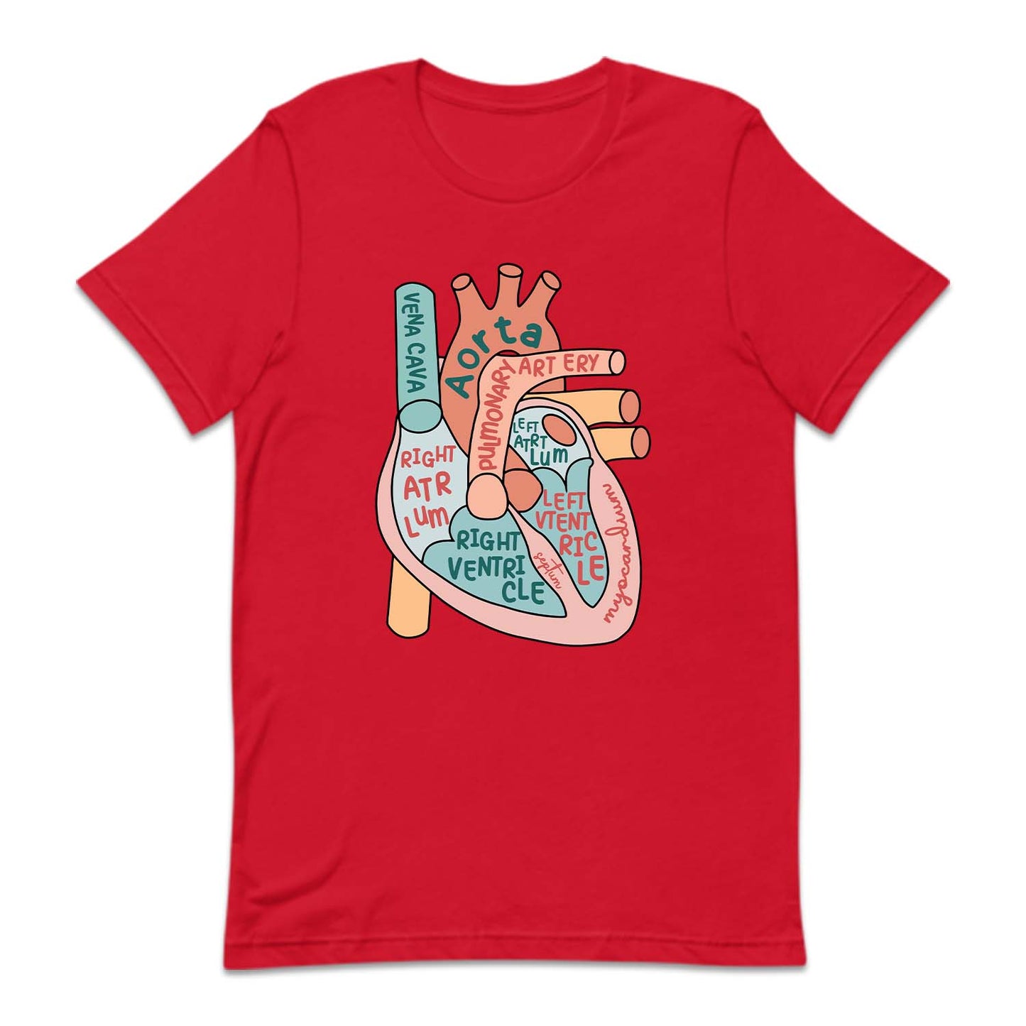 CVICU Cardiac Nurse Heart Flow Anatomy Cardiology Sonographer | PRODUCT CODE: HRTFLWANTY