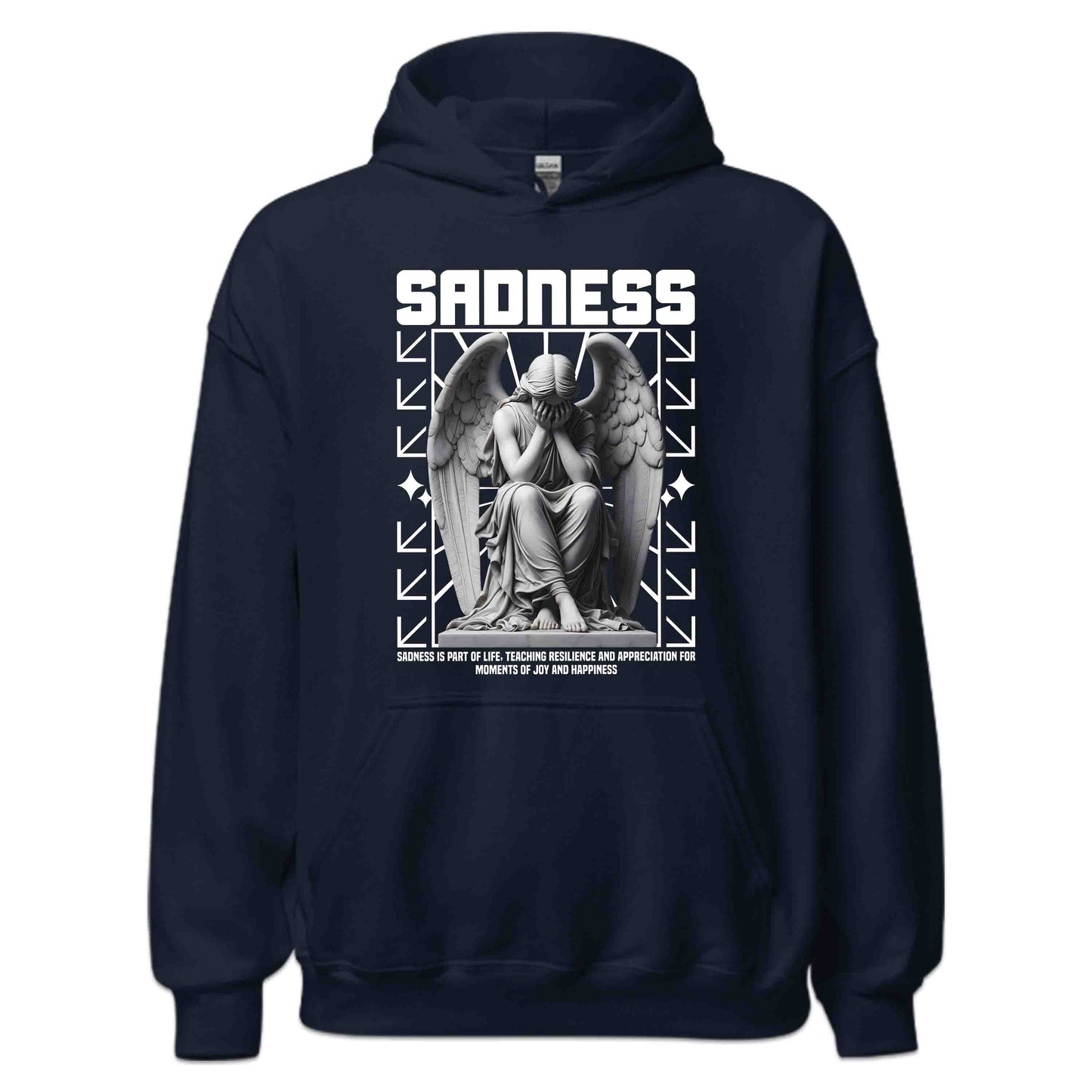 Emotional Angel Statue Sadness Teaches Resilience | PRODUCT CODE: EMTNLGESTUDN