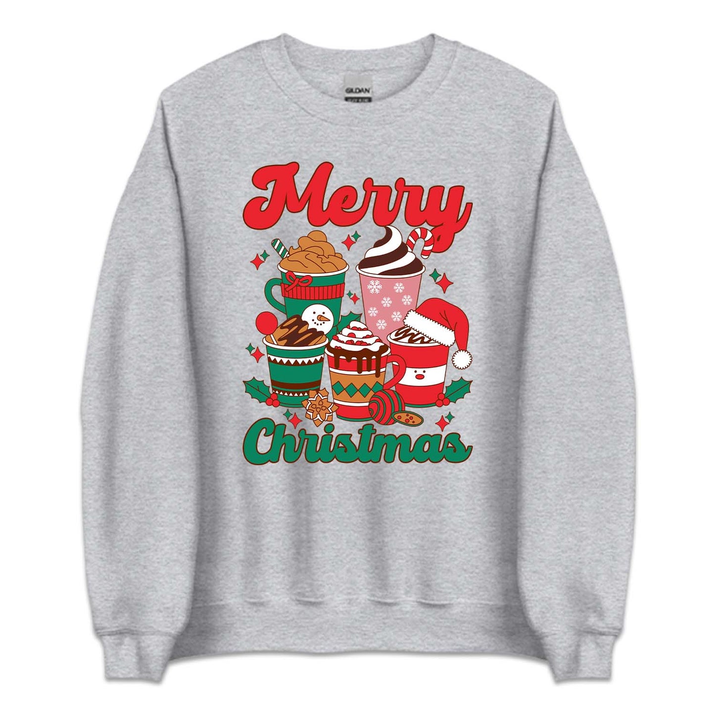 Merry Christmas Coffee Cozy Holiday Festive Xmas | PRODUCT CODE: MRYCHTFESTVA