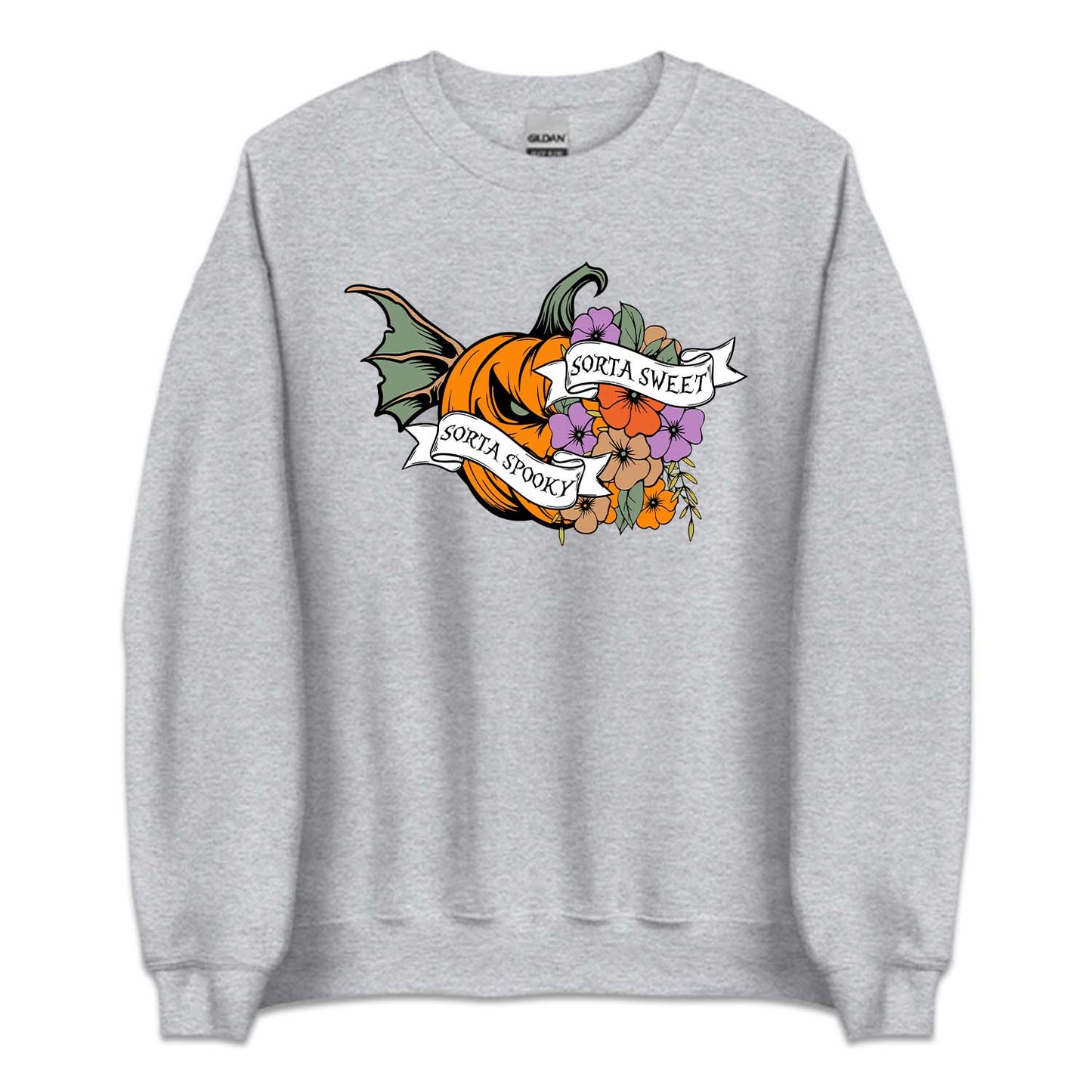 Sorta Sweet Sorta Spooky Floral Pumpkin Halloween Costume | PRODUCT CODE: SRTSWEAKYH