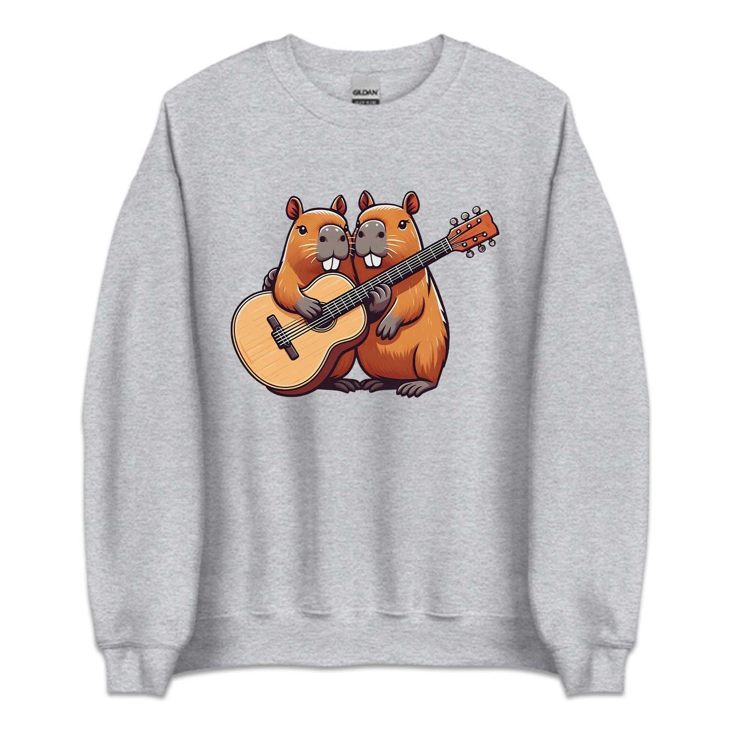 Capybara Playing Guitar Musical Capybara | PRODUCT CODE: GUTRPLYCPBR