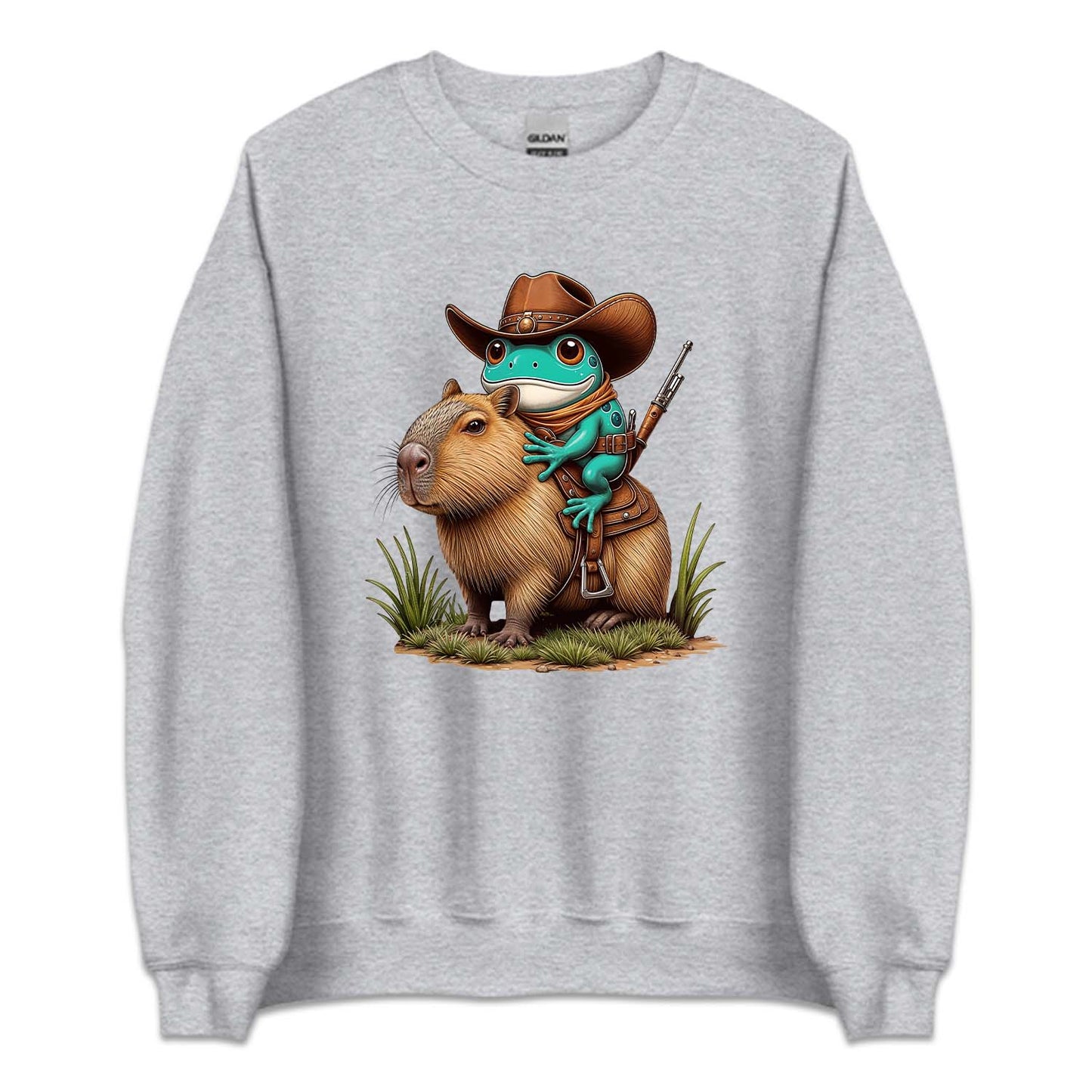 Western Cowboy Frog & Capybara | PRODUCT CODE: CBWFRGBR