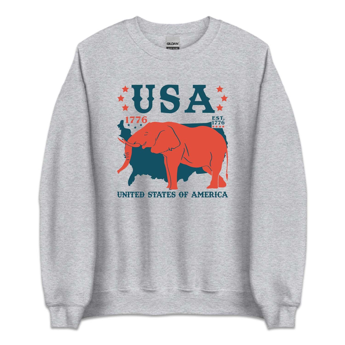 Republican Elephant USA Elections 2024 GOP Supporter | PRODUCT CODE: RPBLICELPH