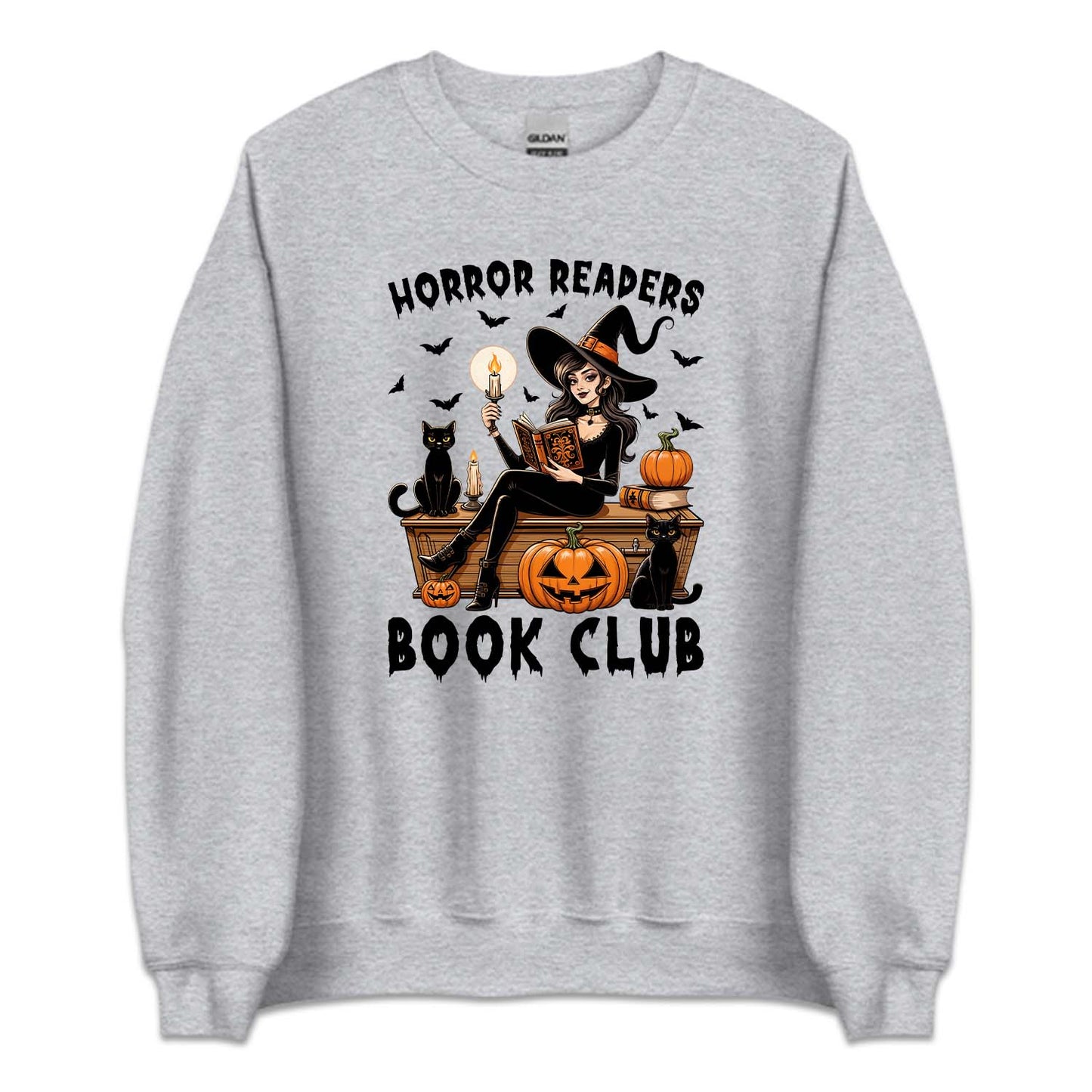 Horror Readers Book Club Gothic Halloween Witch Reading Spell Book | PRODUCT CODE: HRDEBKCBU