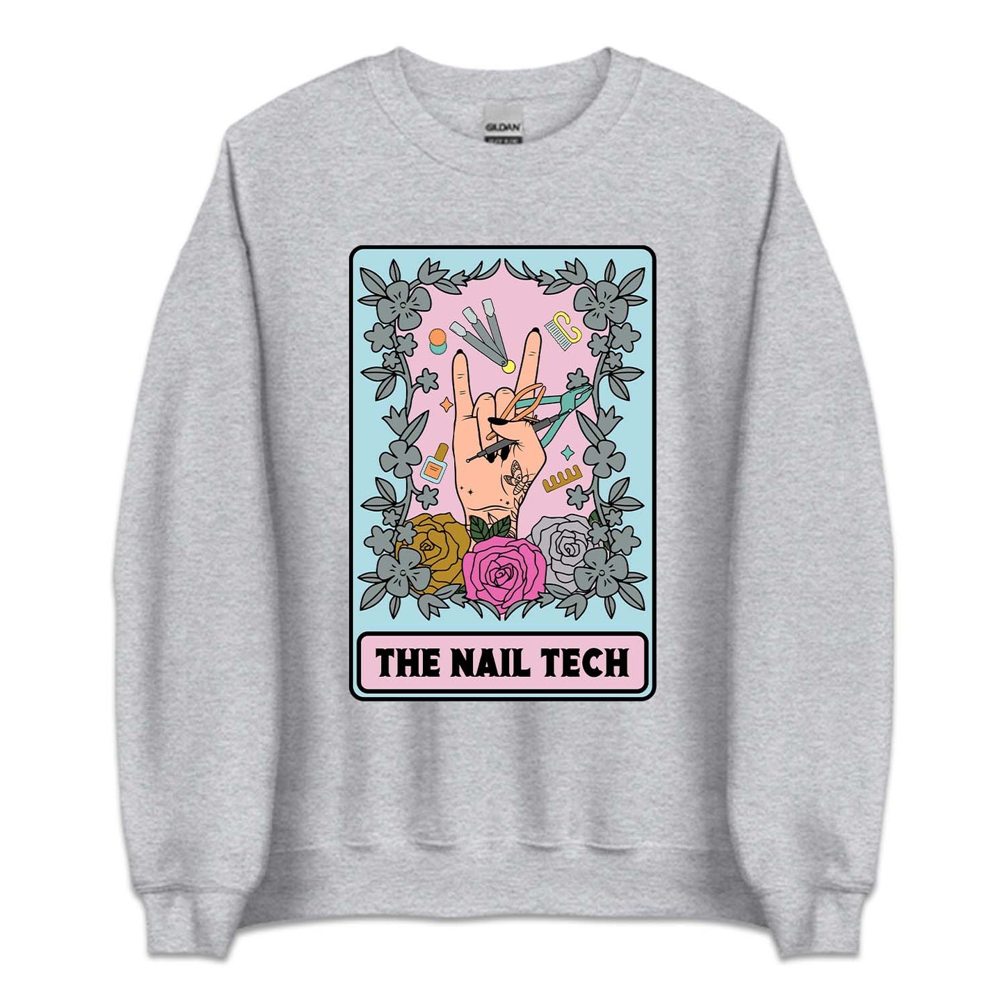 Nail Tech Tarot Card Mystic Artist | PRODUCT CODE: NLIATRCDA