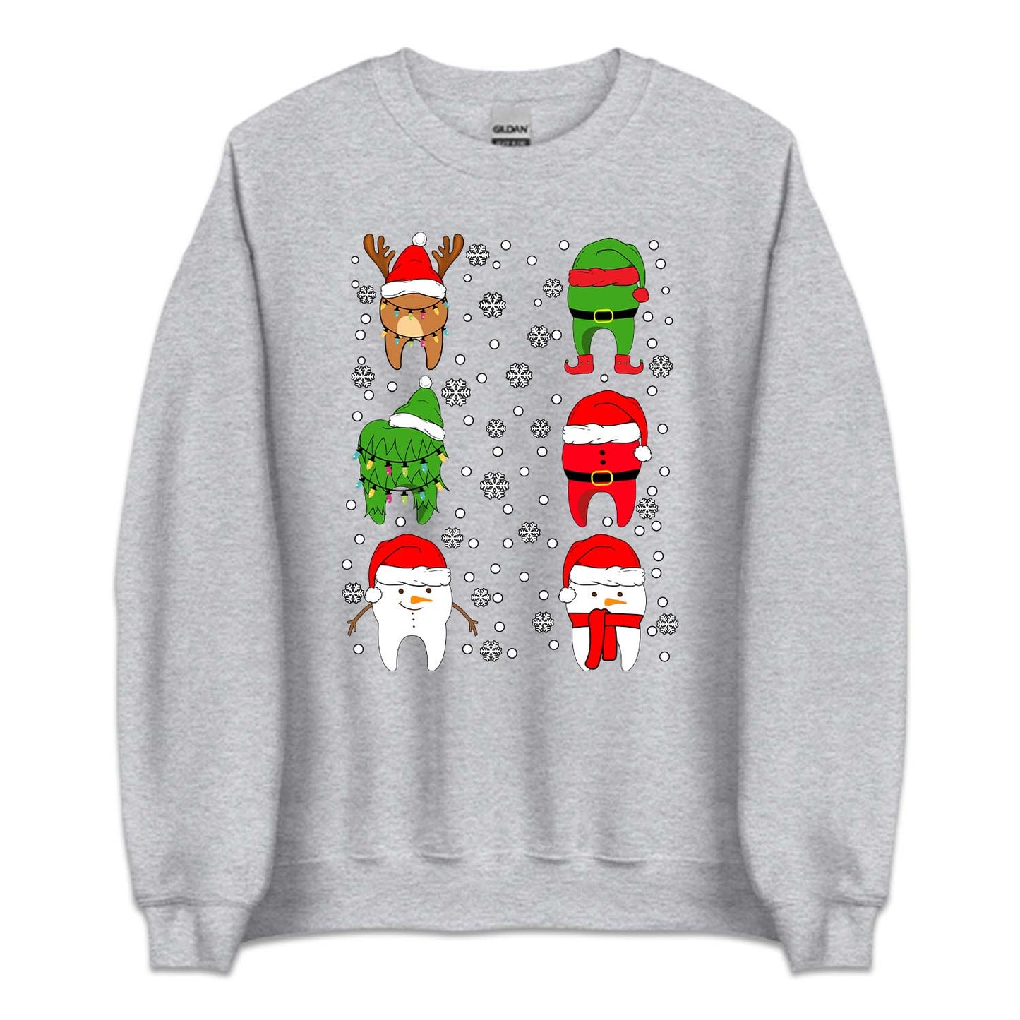 Retro Christmas Teeth Dentist Xmas Tooth Costumes | PRODUCT CODE: TRCHMEDNHGY