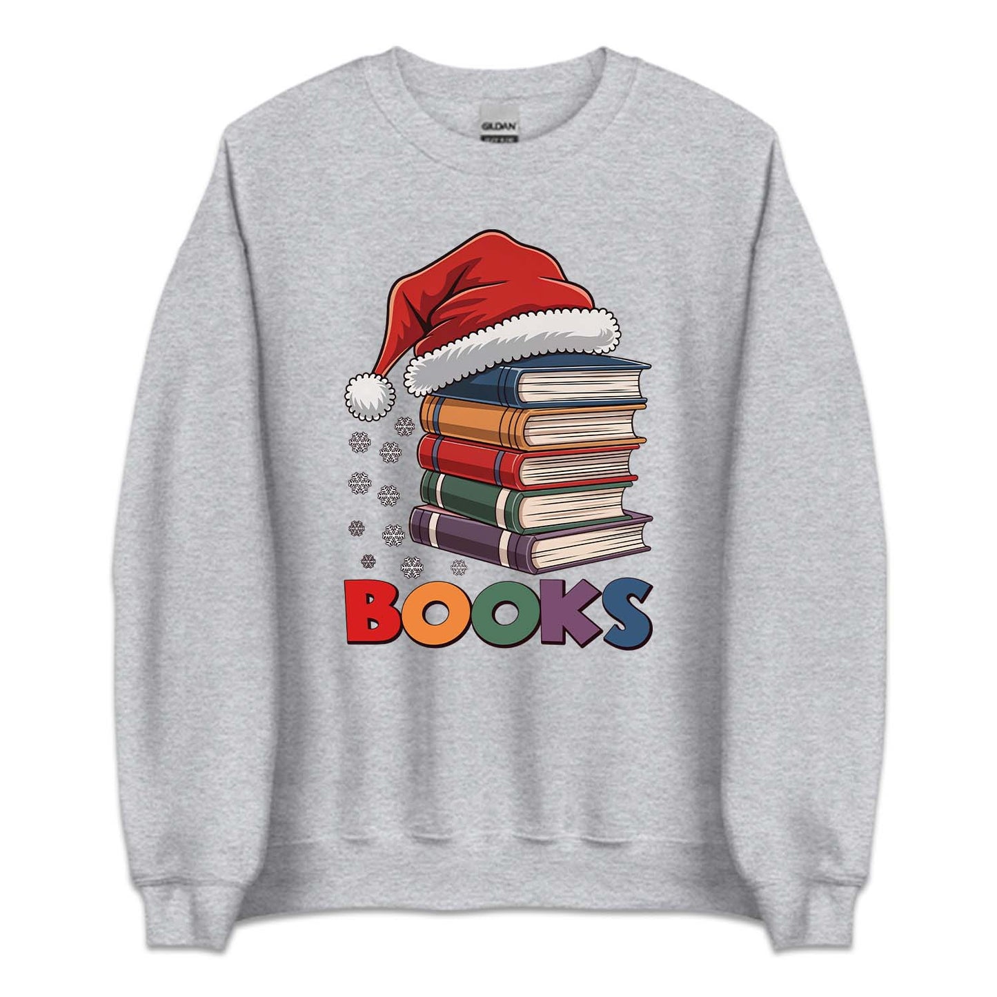 Christmas Books With Santa Hat Merry Bookmas Xmas Reading | PRODUCT CODE: CHTRBKSAFTM