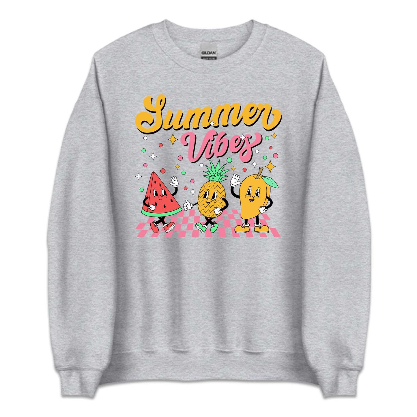 Smiling Watermelon Pineapple Mango Summer Vibes | PRODUCT CODE: TRPWTPNIMN