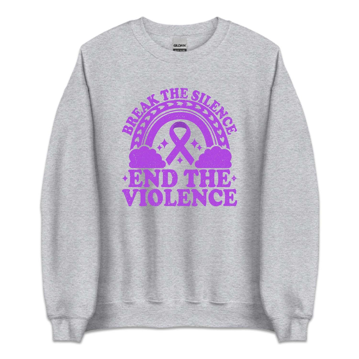 Break The Silence End The Violence Domestic Violence Awareness | PRODUCT CODE: BRKTSLNCED