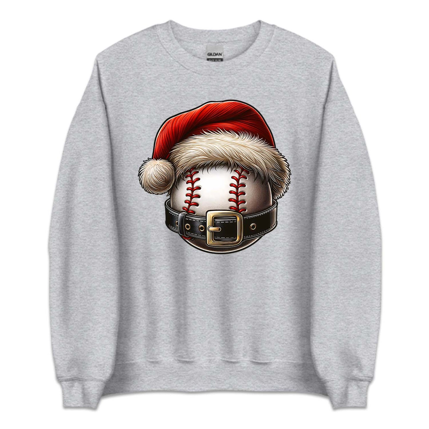 Baseball Christmas Santa Hat & Belt Baseball Xmas Sports | PRODUCT CODE: BSALCHRTANH