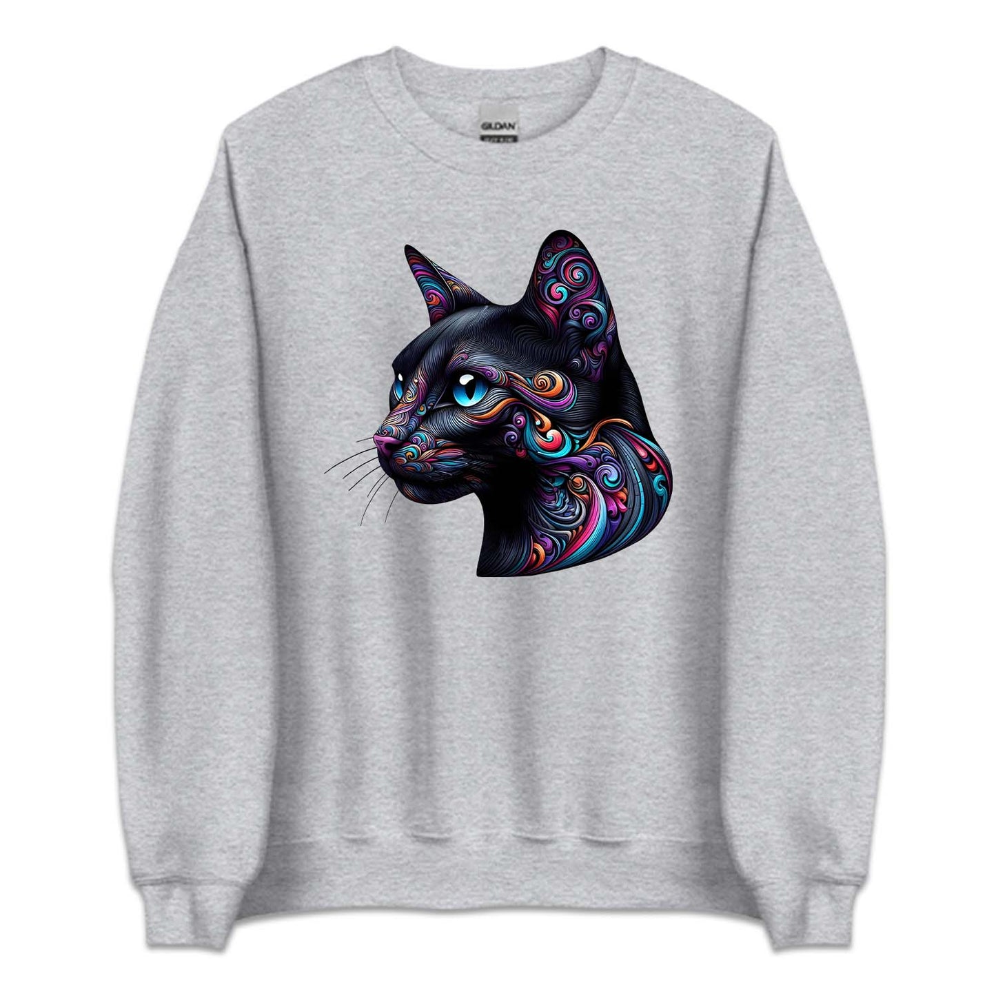 Psychedelic Colorful Bengal Cat | PRODUCT CODE: BNGLCTPSYD