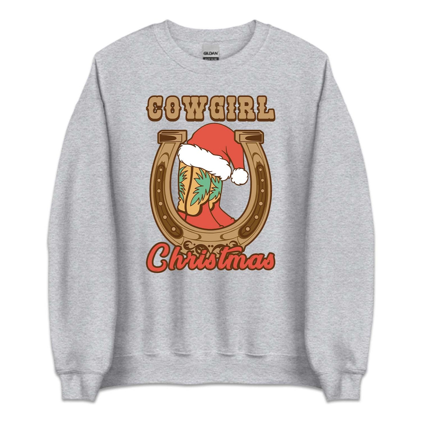 Cowgirl Christmas Festive Western Country Xmas | PRODUCT CODE: CWGLRTMSWRN