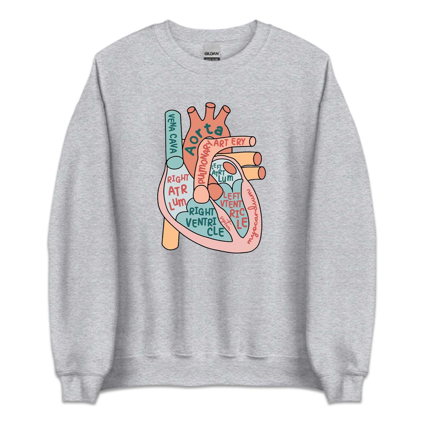 CVICU Cardiac Nurse Heart Flow Anatomy Cardiology Sonographer | PRODUCT CODE: HRTFLWANTY