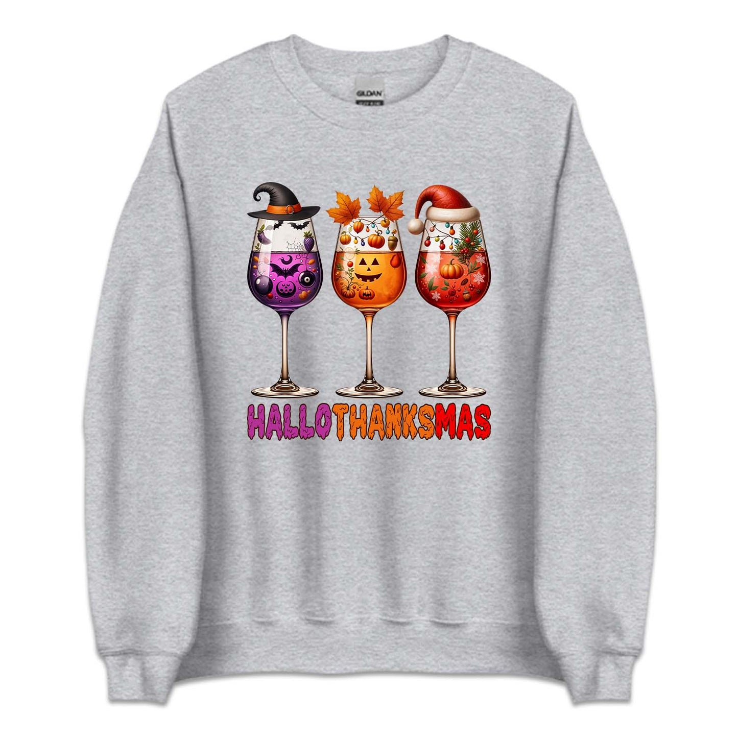 Happy HalloThanksMas Wine Halloween | PRODUCT CODE: HPLOTKMSW