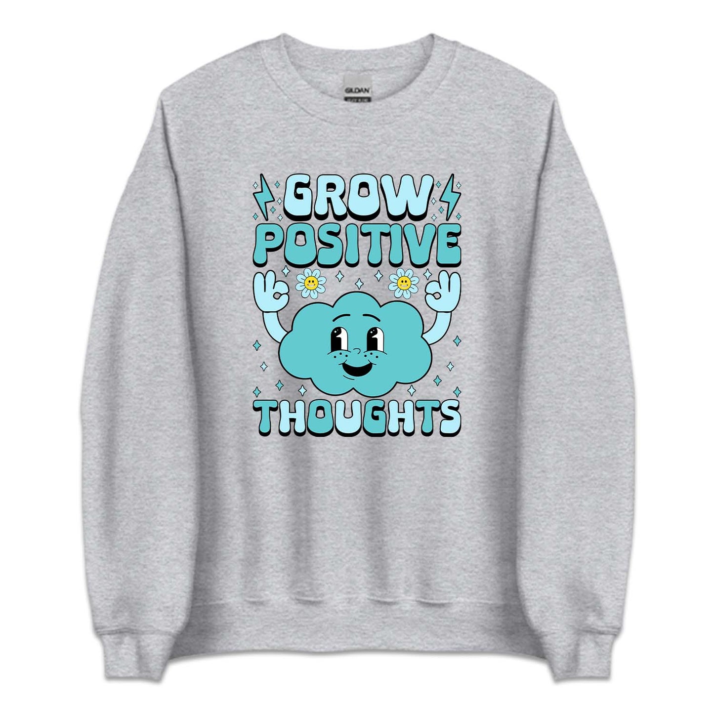 Grow Positive Thoughts Motivational Quote | PRODUCT CODE: GRVPSTVGHS
