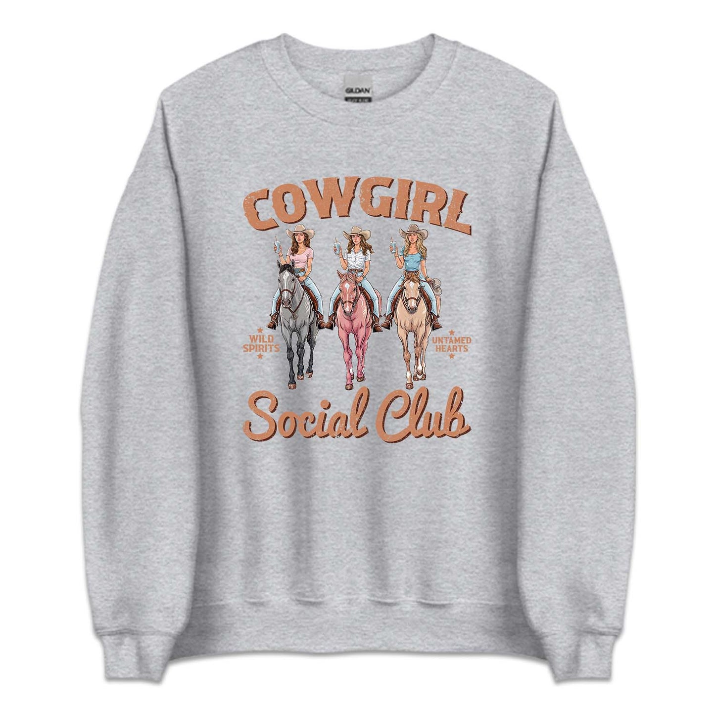 Cowgirls Social Club Western Rodeo Chic Country Music Lovers | PRODUCT CODE: CWGRLSLBWR