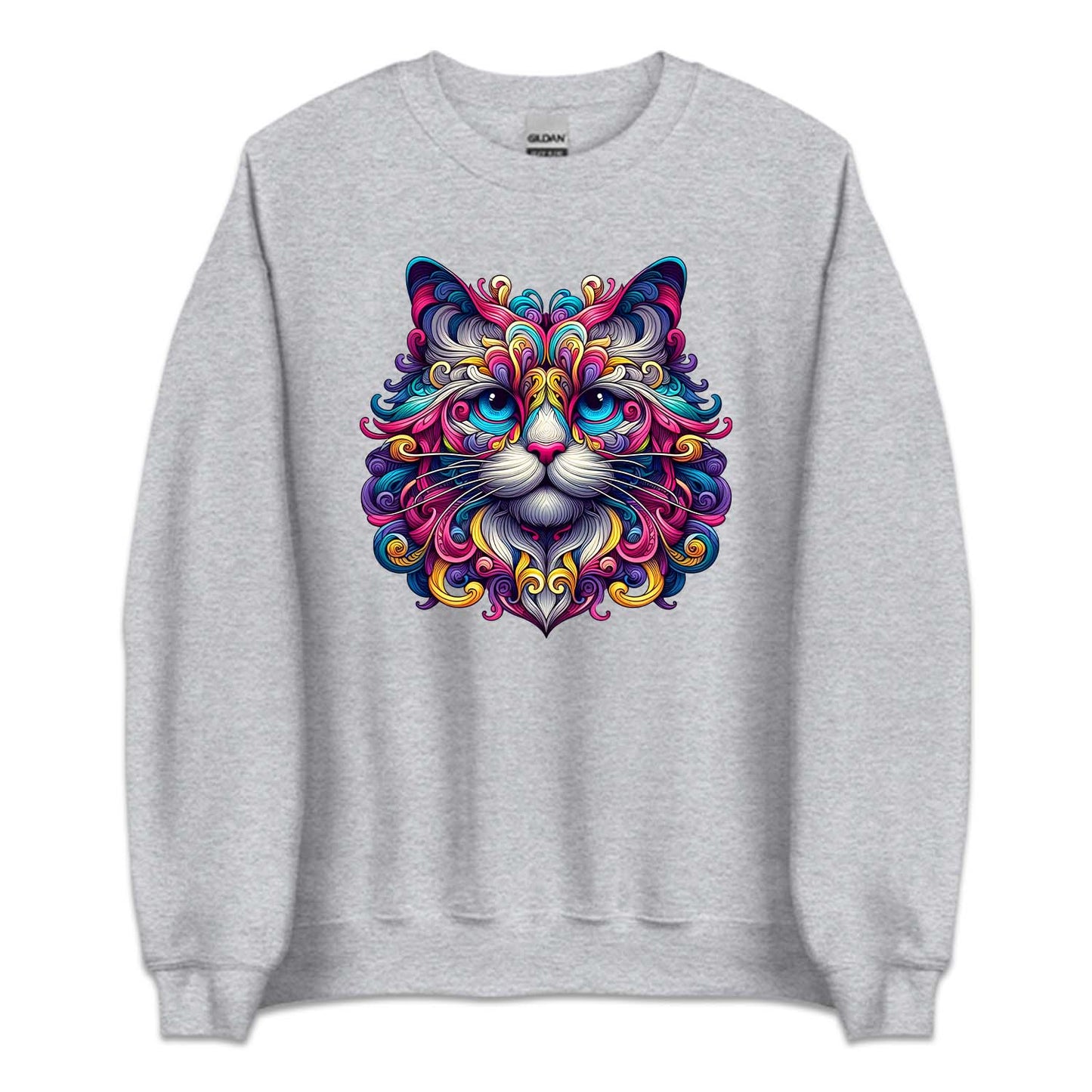 Psychedelic Colorful Ragdoll Cat | PRODUCT CODE: RGDLOSPYH