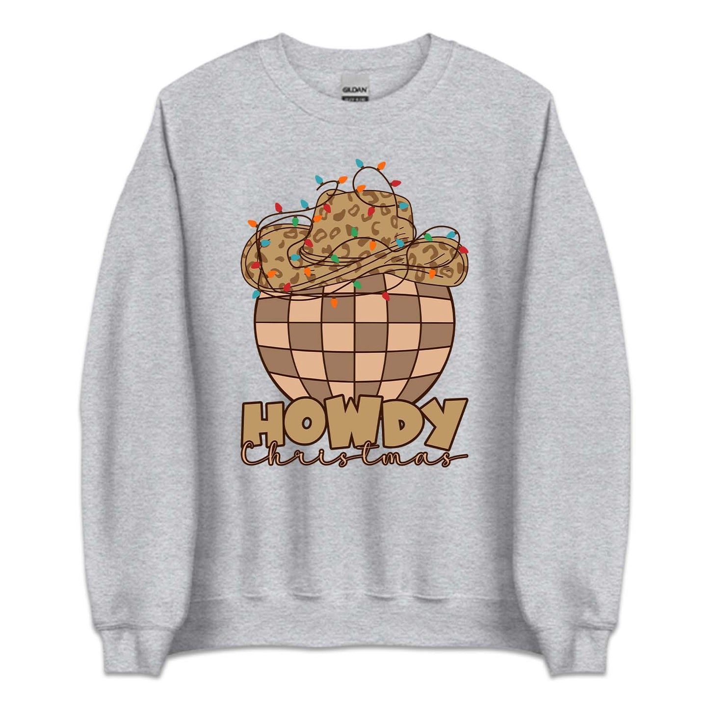 Howdy Christmas Disco Ball Western Country Xmas | PRODUCT CODE: HEYSDCRHWTNM
