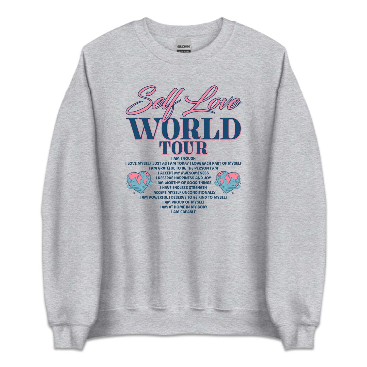 Self Love World Tour Positive Affirmations | PRODUCT CODE: SFLEVOWDLR