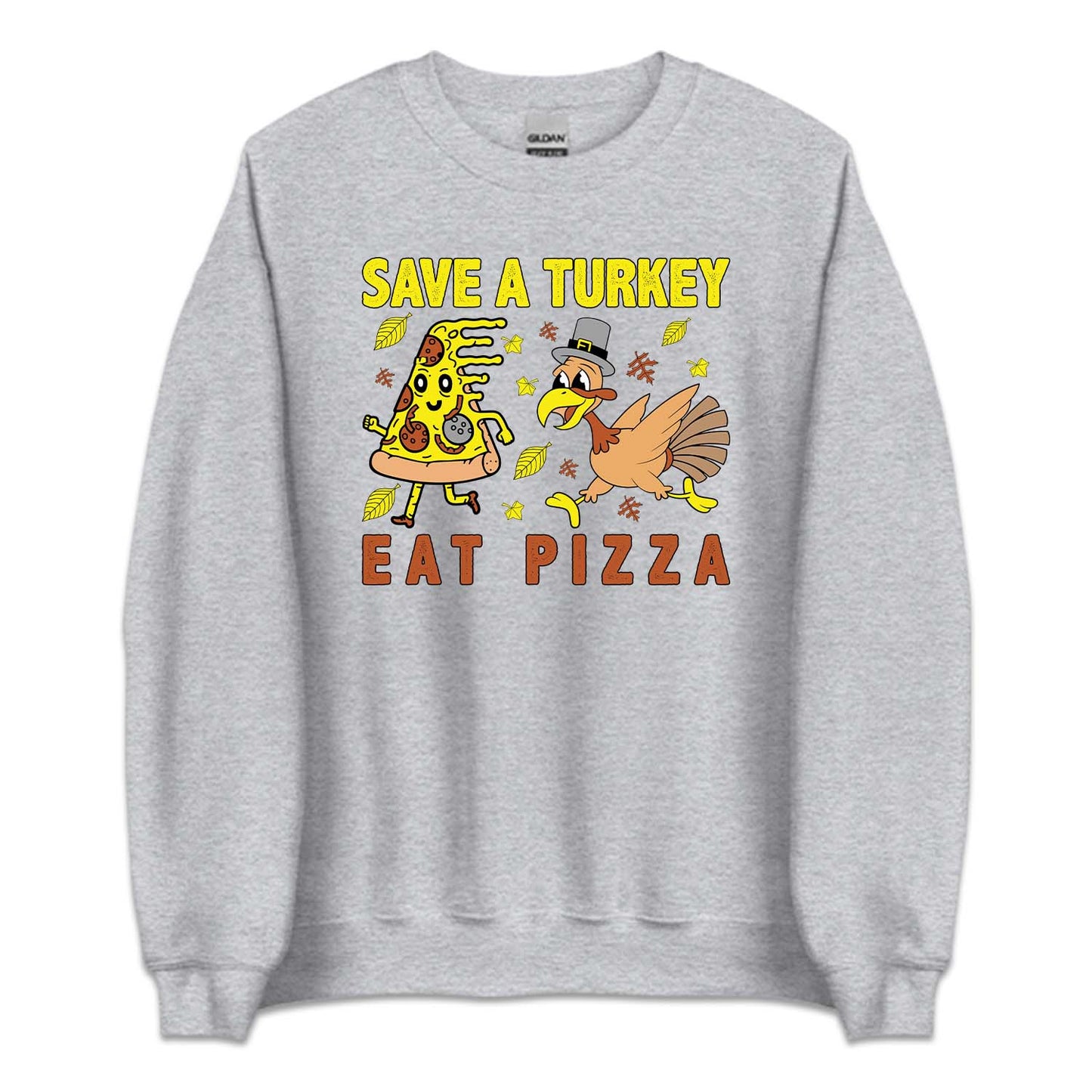 Save A Turkey Eat Pizza Thanksgiving Dinner Autumn Party | PRODUCT CODE: SVTRKETPZA