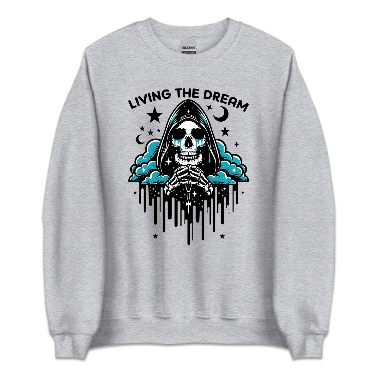 Living The Dream Snarky Skeleton | PRODUCT CODE: LVNGHDRMSK
