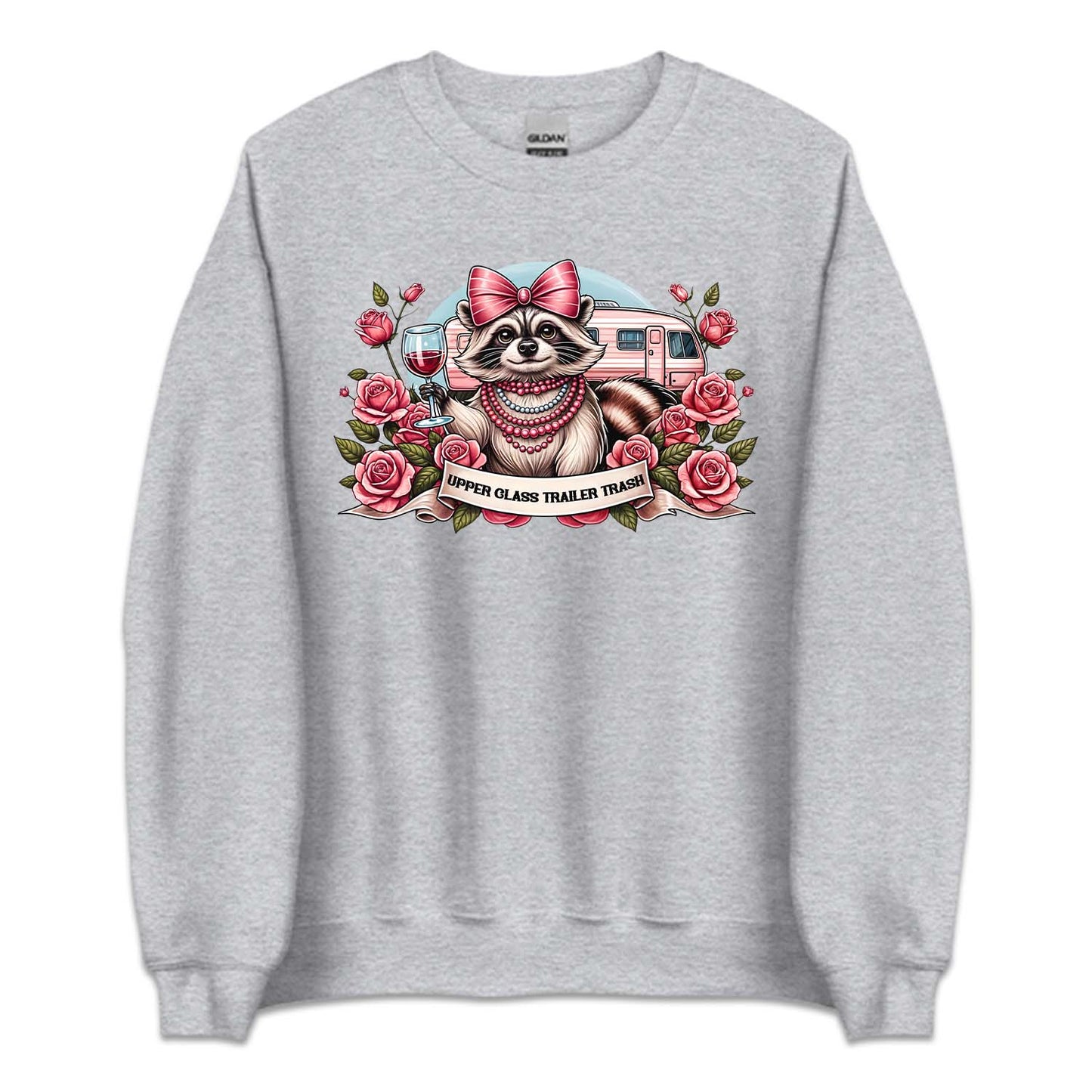 Upper Class Trailer Trash Cute Raccoon | PRODUCT CODE: UPRCLSTRSH