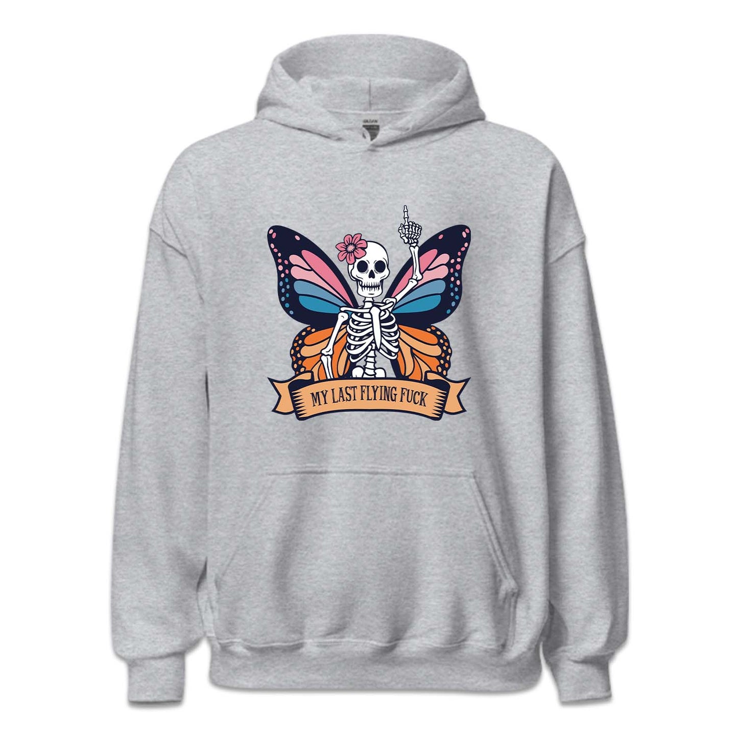My Last Flaying Fuck Butterfly Skeleton Quirky Hilarious | PRODUCT CODE: MLSTFYNGC
