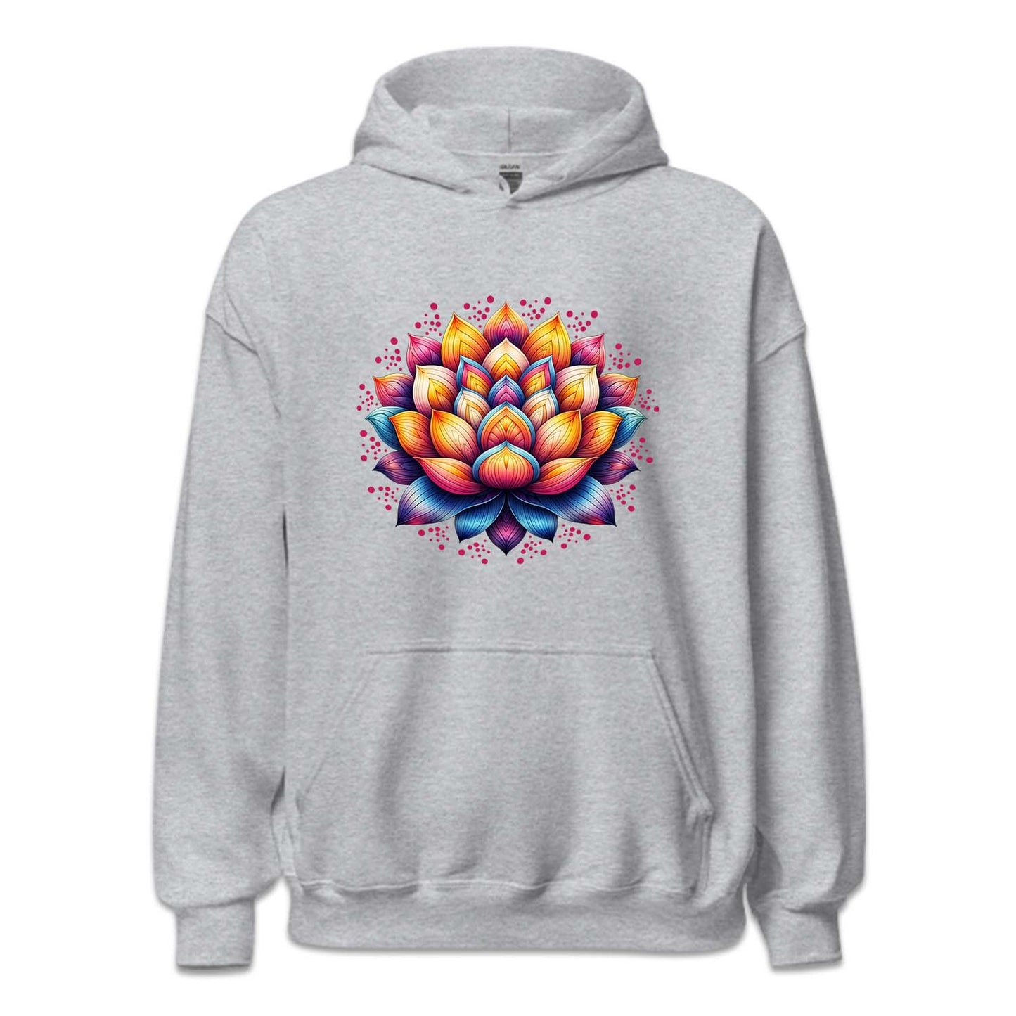Psychedelic Colorful Lotus Flower | PRODUCT CODE: PSYDLTUSFLO