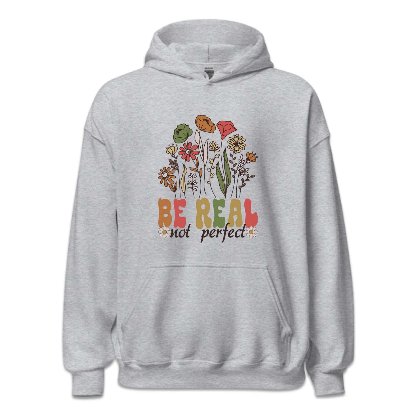 Be Real Not Perfect Motivational Positive Quote | PRODUCT CODE: BRLNTOPRF