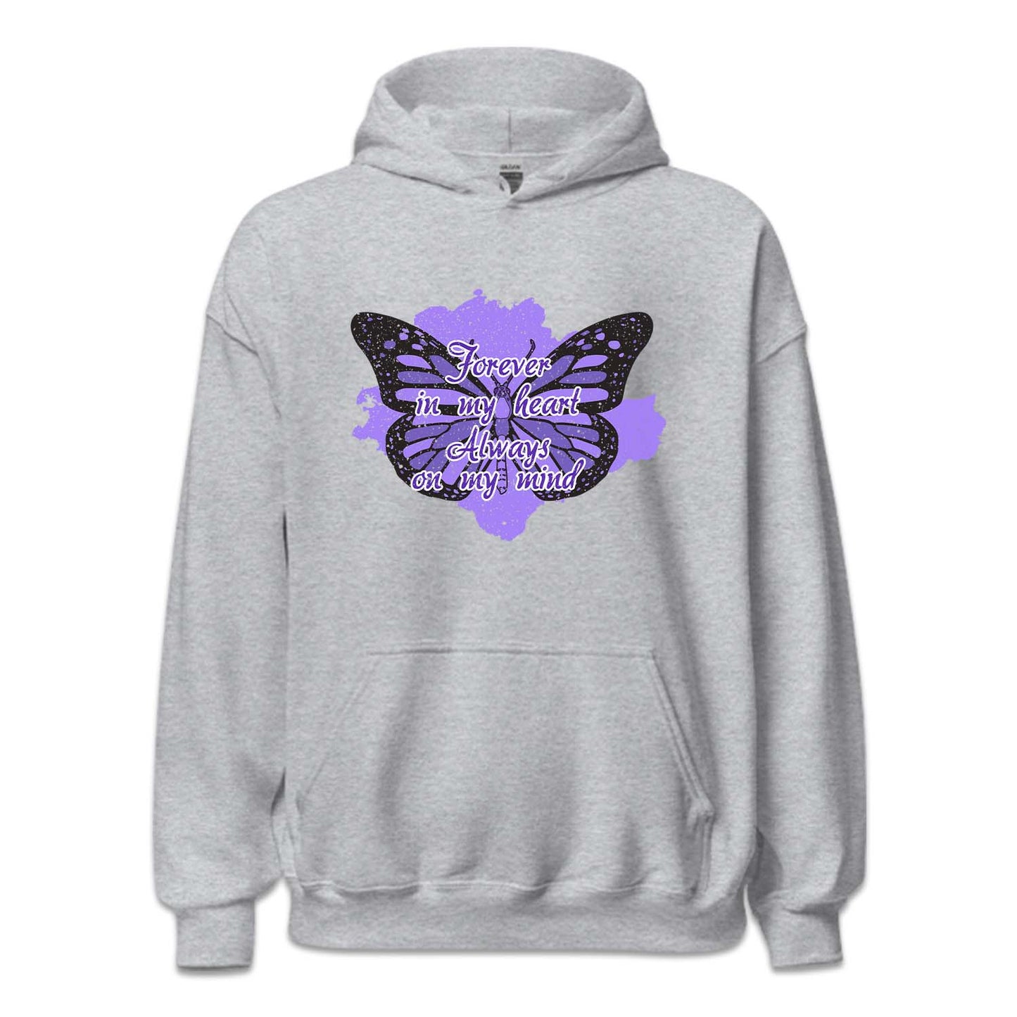 Forever In My Heart Always On My Mind Alzheimer Awareness | PRODUCT CODE: FRVNMYHRT