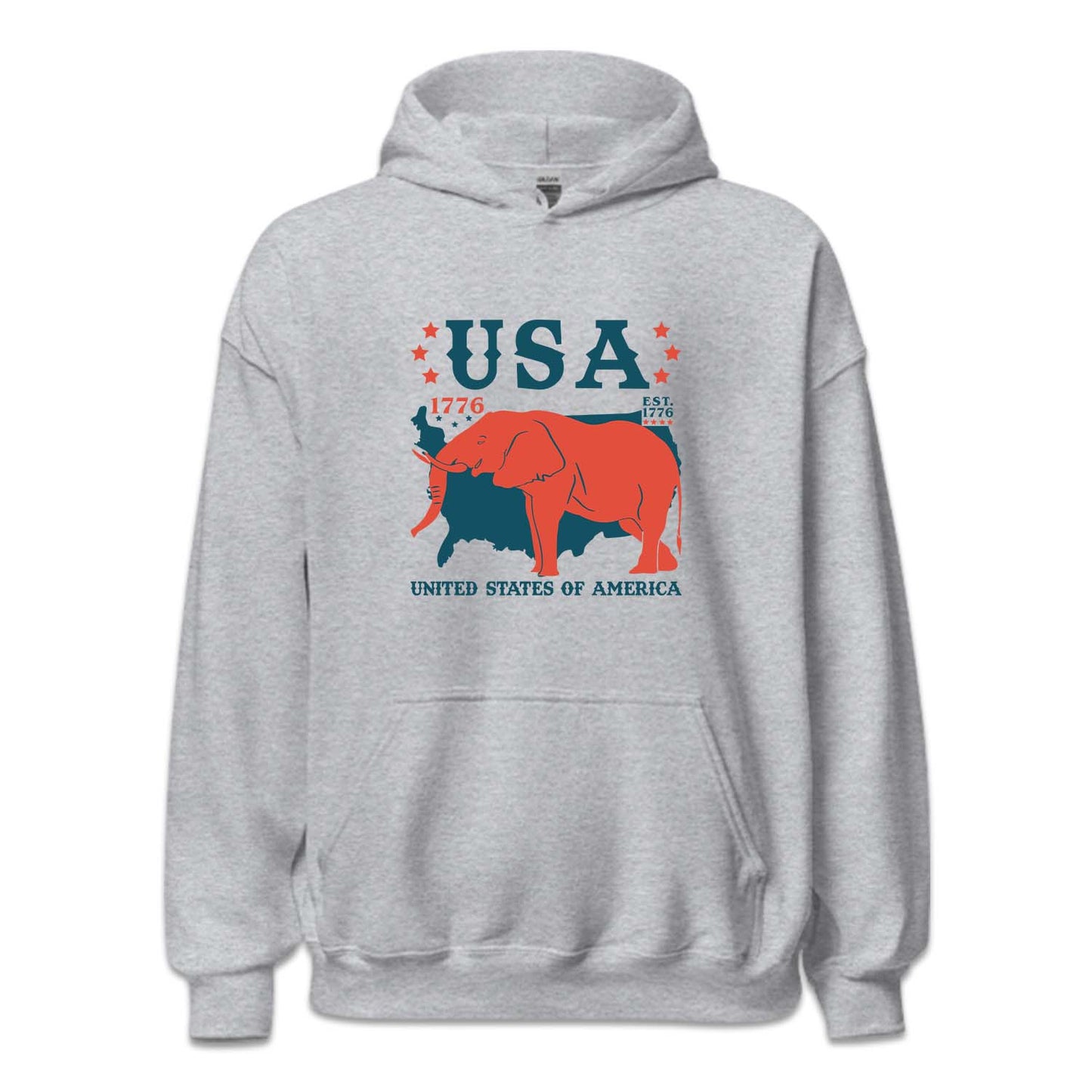Republican Elephant USA Elections 2024 GOP Supporter | PRODUCT CODE: RPBLICELPH