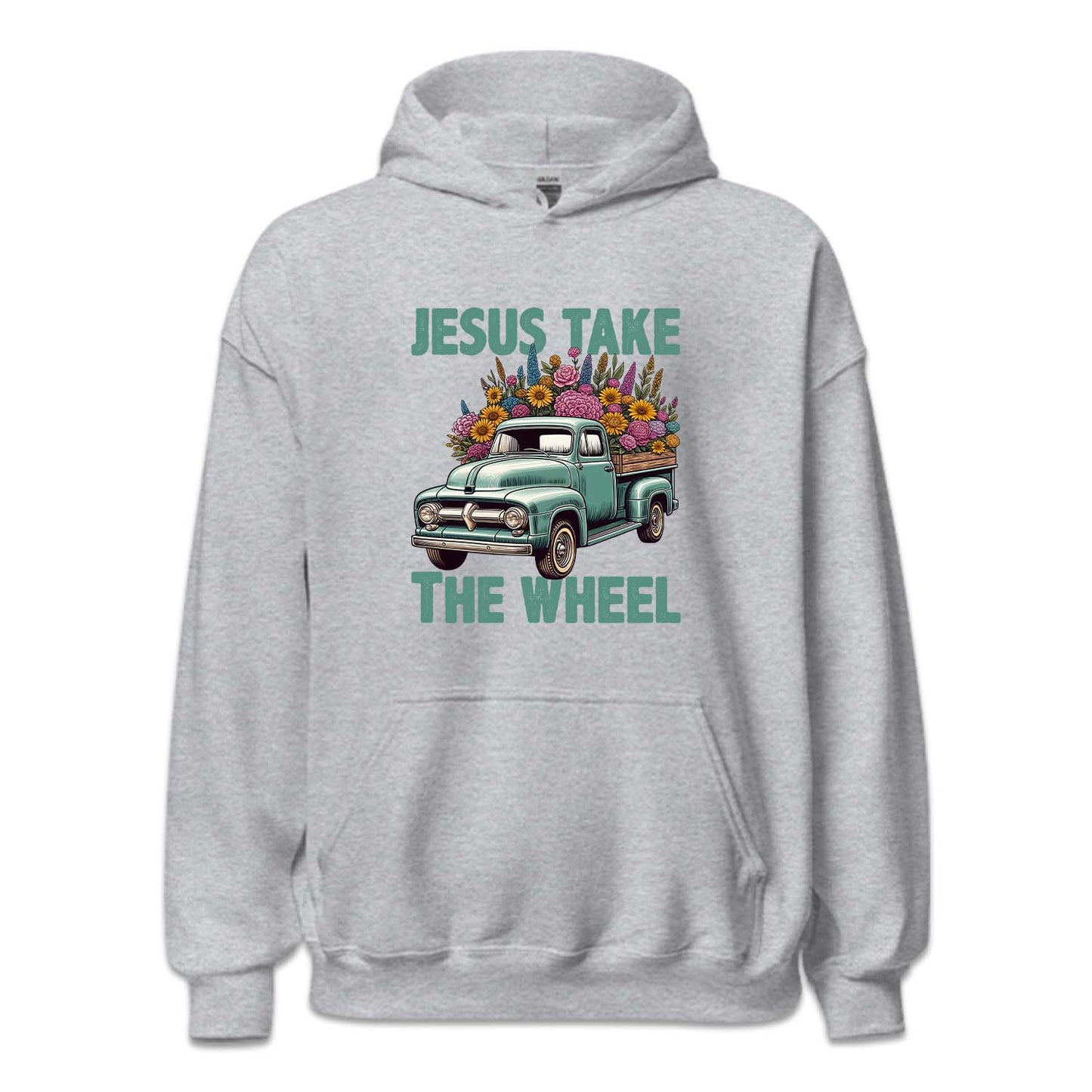 Jesus Take The Wheel Christian Floral | PRODUCT CODE: JSUTKHELCR
