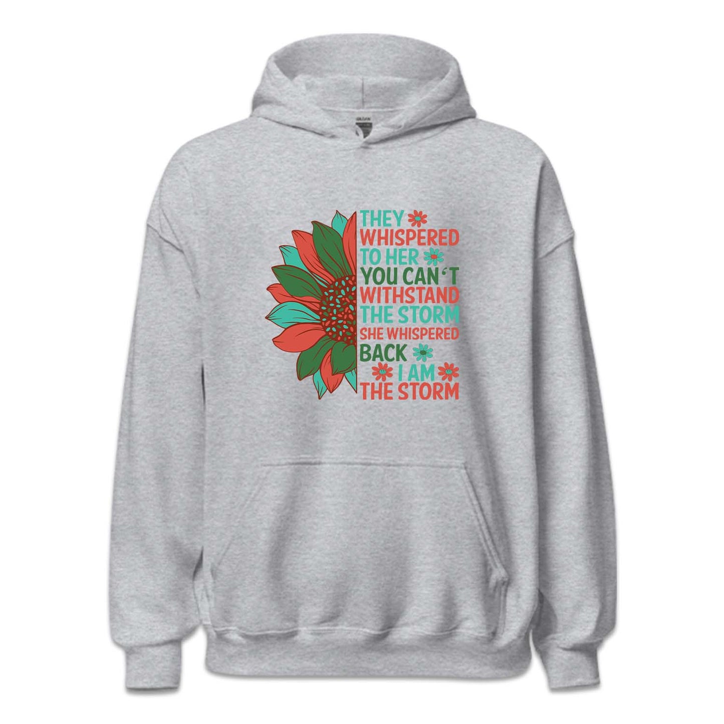 Strong Woman Empowerment Sunflower Positive Quote | PRODUCT CODE: STRNGWMPRF