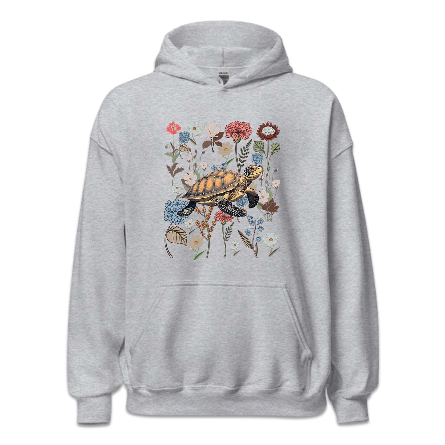 Vintage Floral Sea Turtle | PRODUCT CODE: VGTFLOSERT