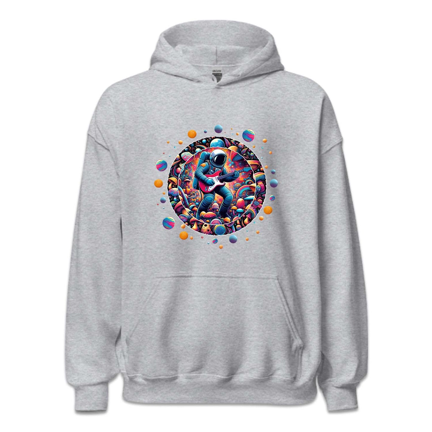 Psychedelic Astronaut Playing Guitar | PRODUCT CODE: ASTRPSDYLG