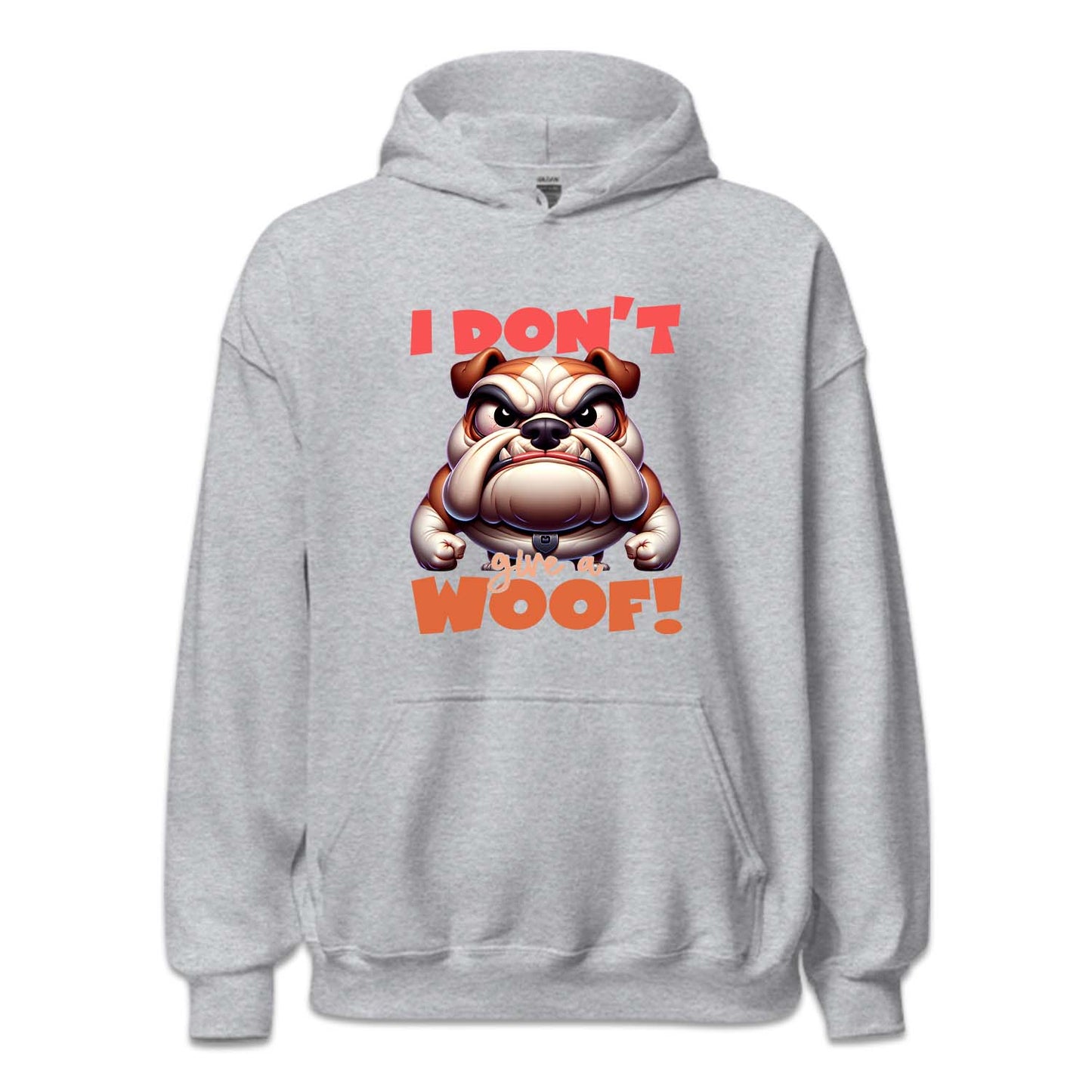 I Don't Give A Woof Angry Bulldog | PRODUCT CODE: IDNTGVAWFO