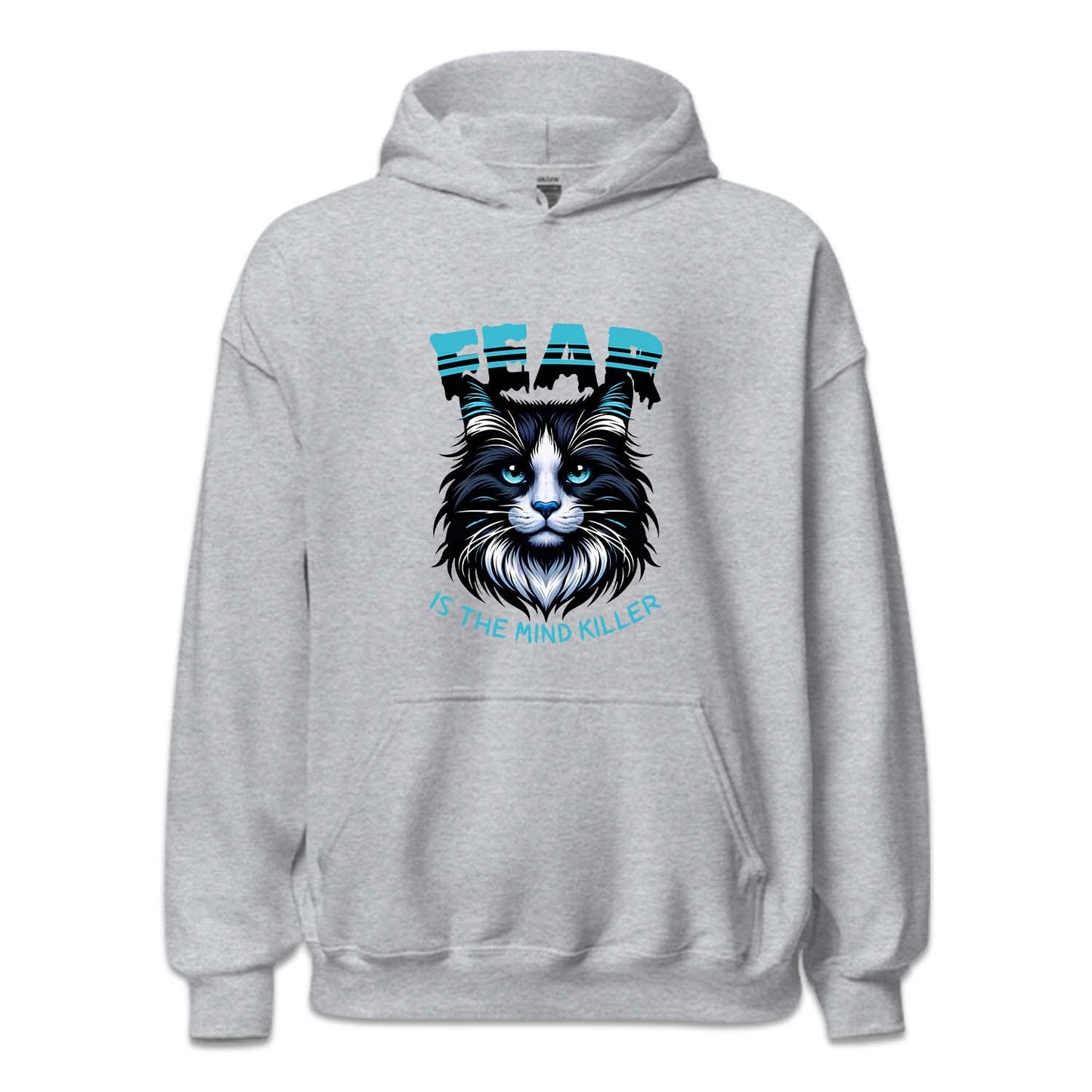 Fear Is The Mind Killer Black Cat Dune Inspired Quote | PRODUCT CODE: FRSTKLREBK