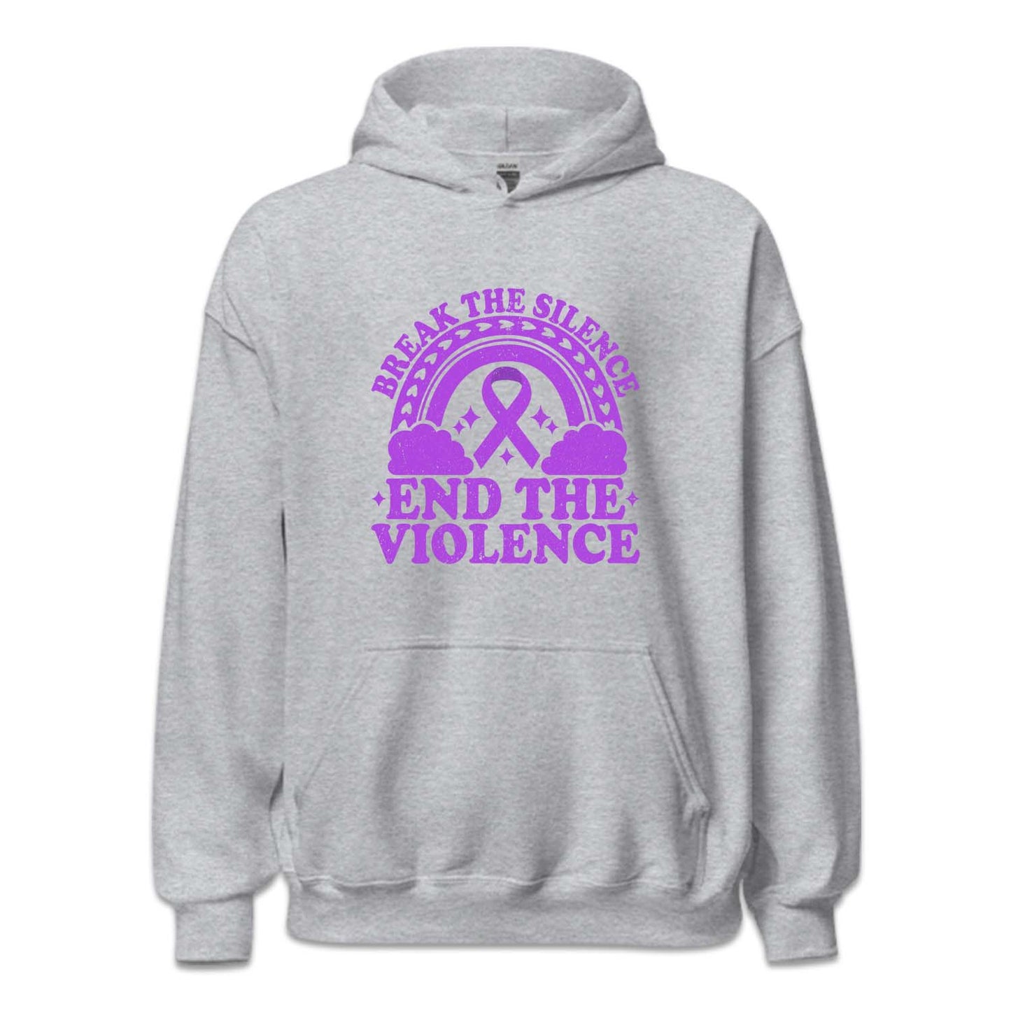 Break The Silence End The Violence Domestic Violence Awareness | PRODUCT CODE: BRKTSLNCED