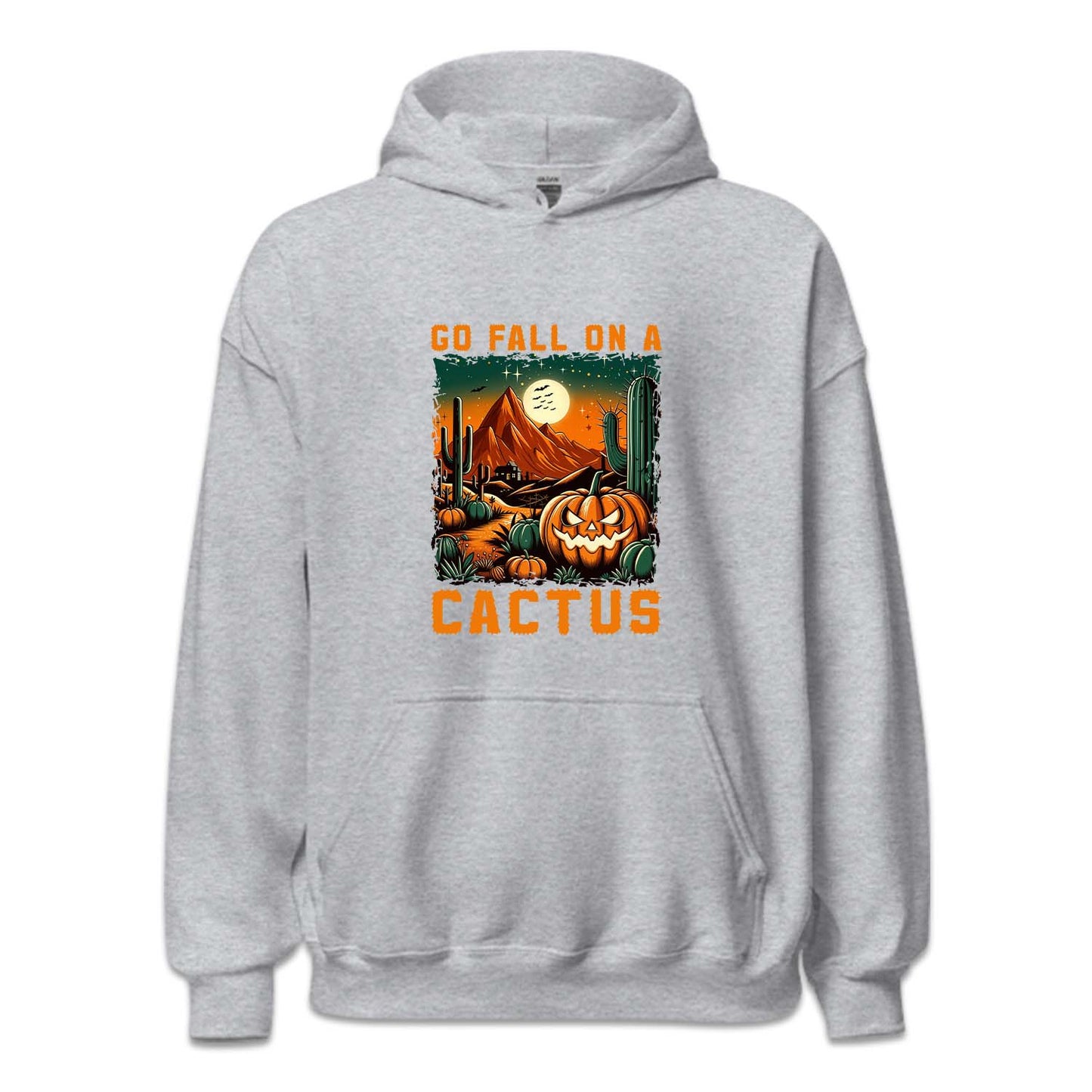 Go Fall On A Cactus Scary Pumpkin Western Halloween | PRODUCT CODE: GFLNOACTUP