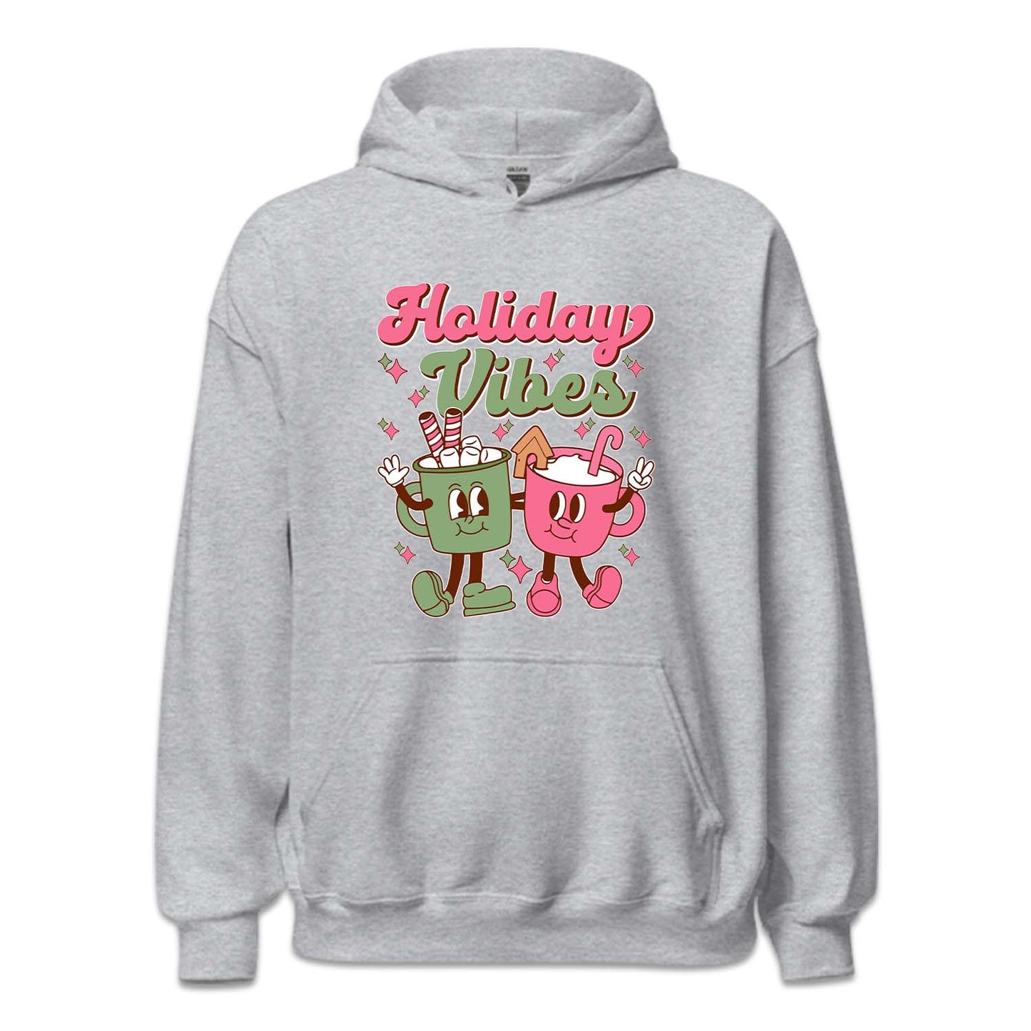Holiday Vibes Pink Christmas Coffee Mugs Xmas | PRODUCT CODE: HLDVBSPKNCHR